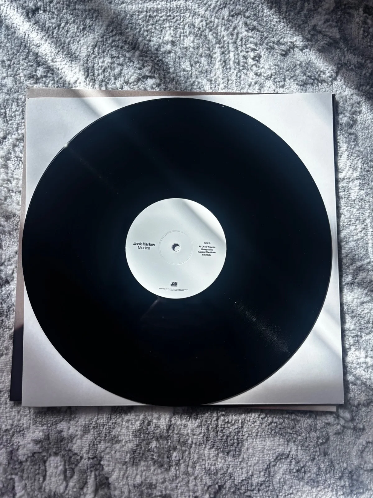 Jack Harlow Monica Signed Vinyl-New, Sold Out!, image 4