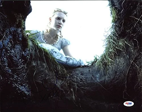 Mia Wasikowska — Mia Wasikowska Alice in Wonderland Authentic Signed 11X14 Photo PSA/DNA #M42905, изображение 2