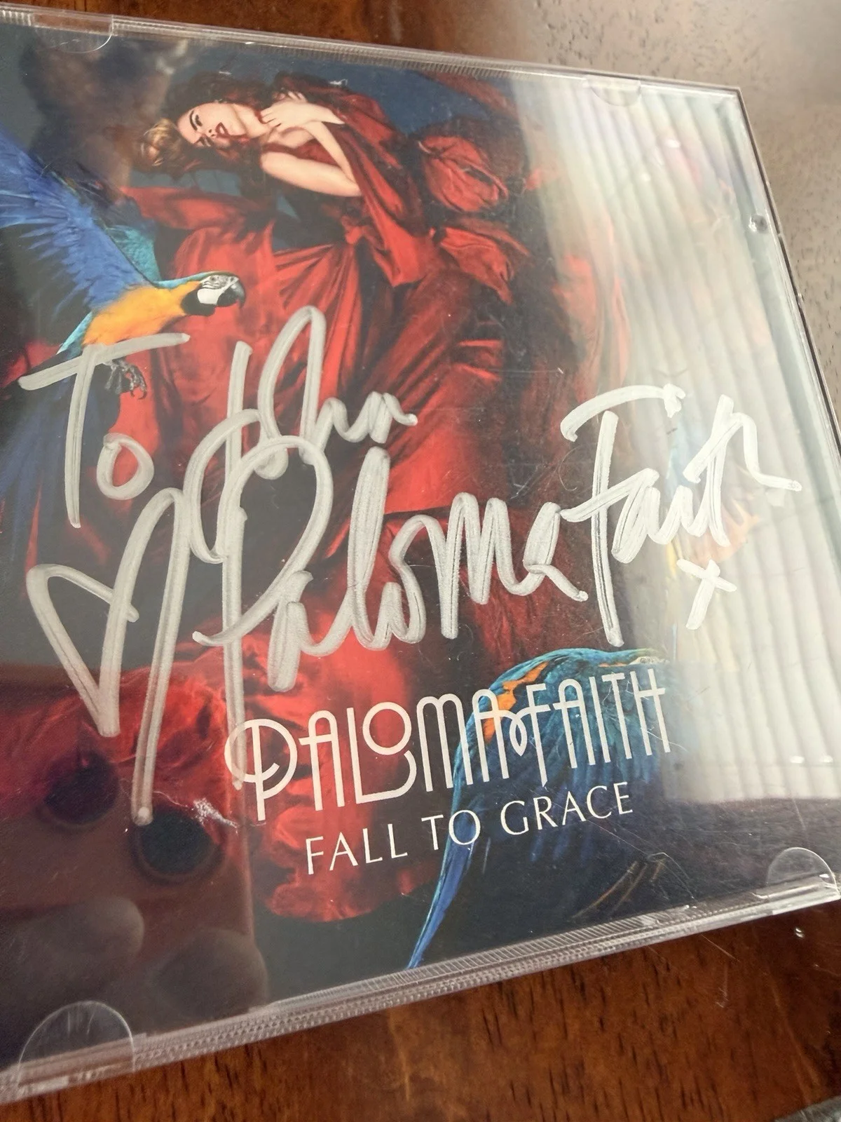 Paloma Faith SIGNED AUTOGRAPHED Fall To Grace CD, image 2