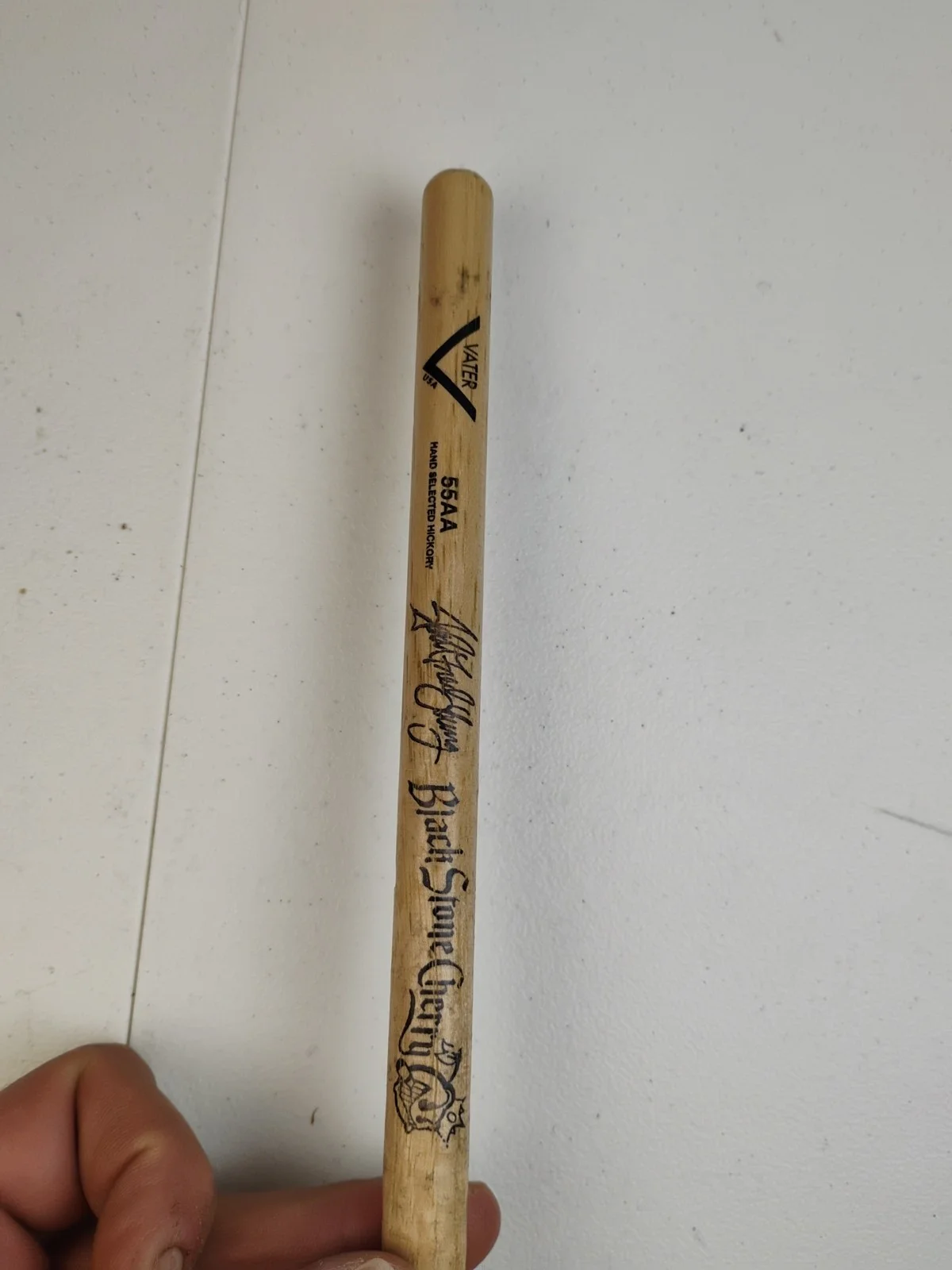 BLACK STONE CHERRY JOHN FRED YOUNG And Others SIGNED AUTOGRAPHED DRUMSTICK, image 4
