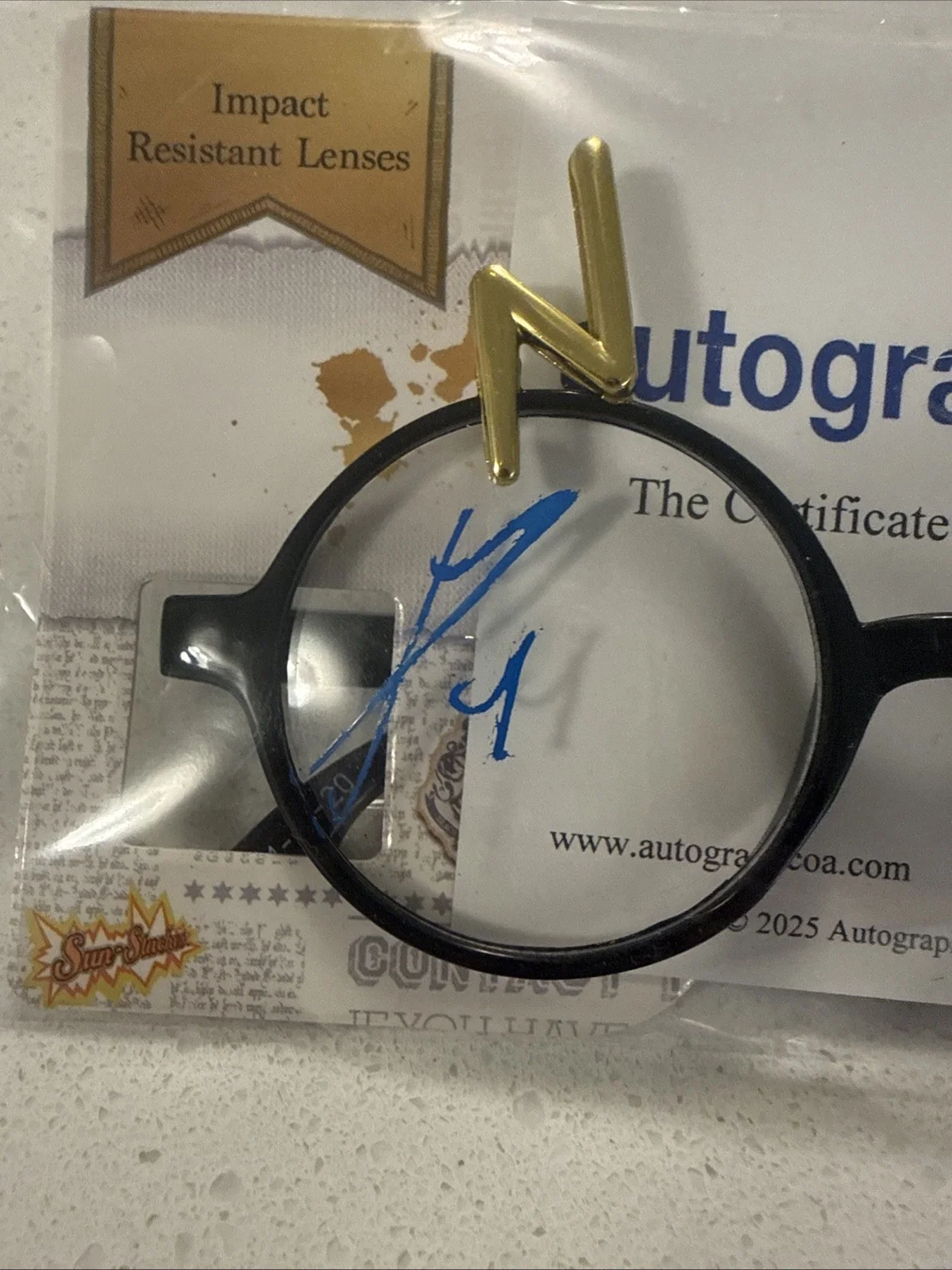 Daniel Radcliffe — Harry Potter Autograph Glasses With COA, image 2