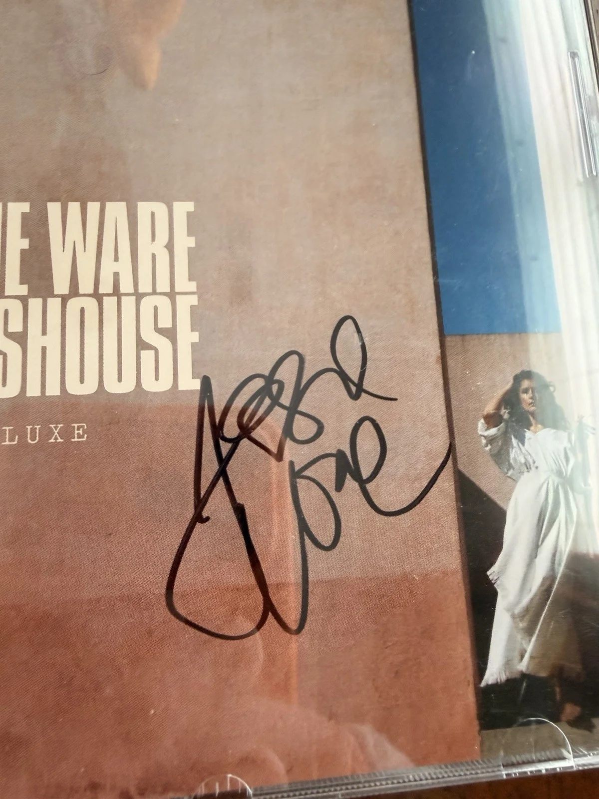Jessie Ware ‎Hand SIGNED AUTOGRAPHED Glasshouse CD, image 2