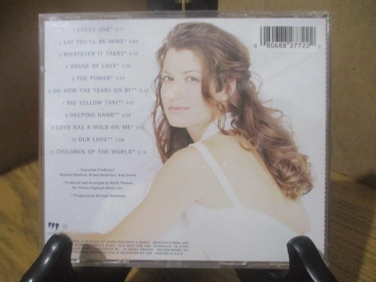 AMY GRANT AUTHENTIC SIGNED/AUTOGRAPHED HOUSE OF LOVE CD, image 4