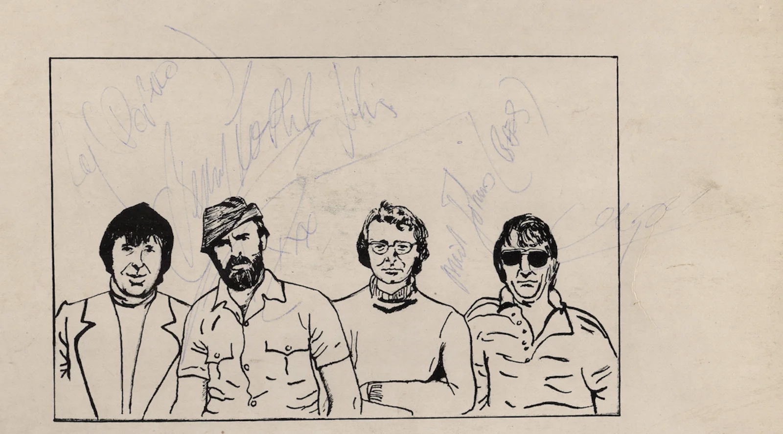 Benny Lee And The Boothill Boys Autographed Signed Record Album AMCo COA 6385, image 2