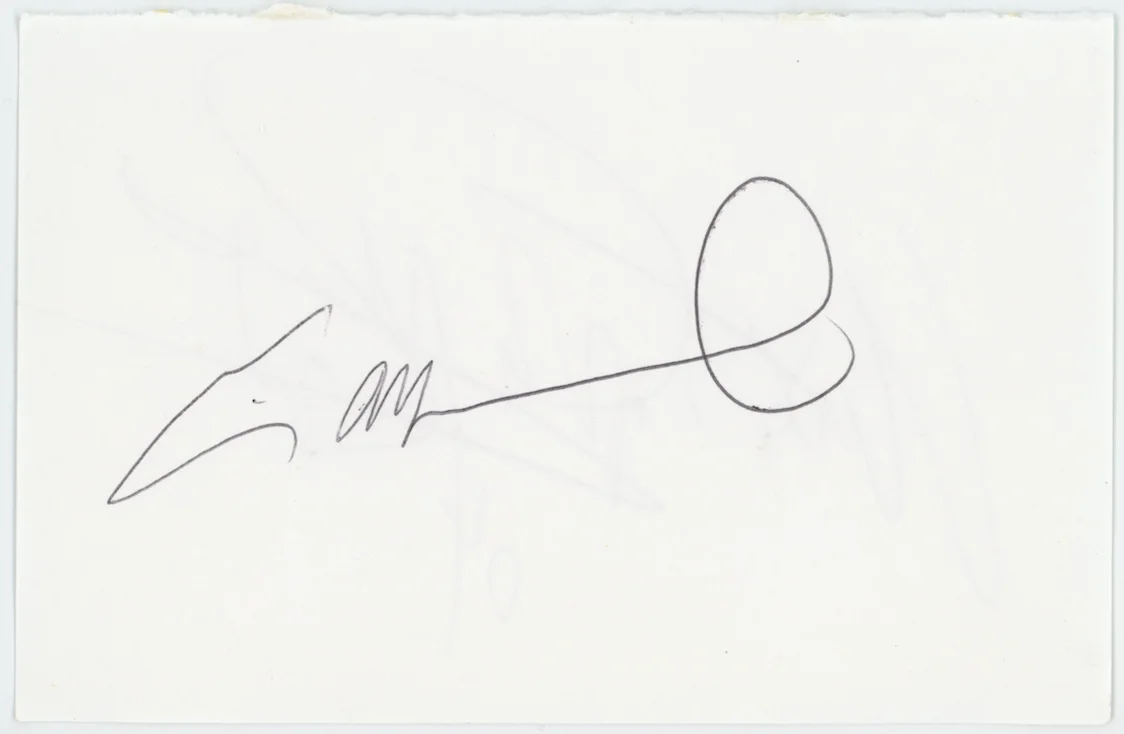 Christopher McDonald Eric McCormack Autographed Signed Album Page AMCo COA 26710, image 2
