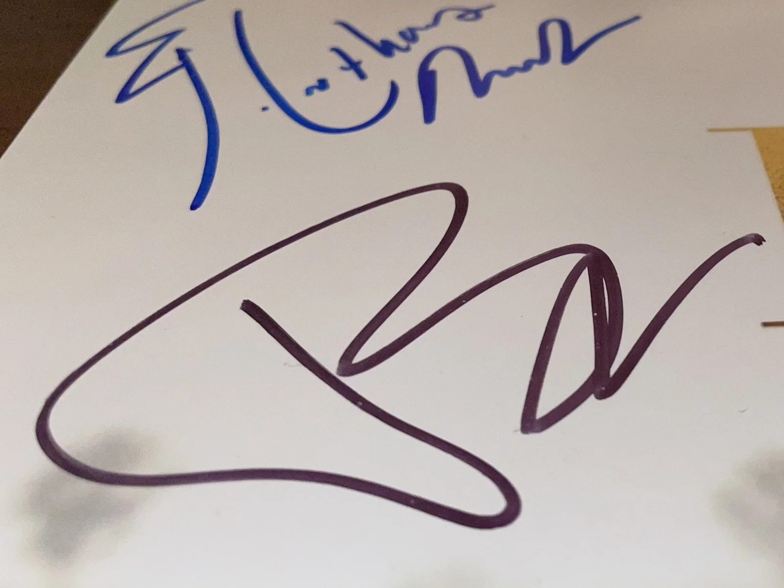 LADY GAGA, BRADLEY COOPER, MARK RONSON, A ROSSOMANDO SIGNED 'A STAR IS BORN' JSA, изображение 4