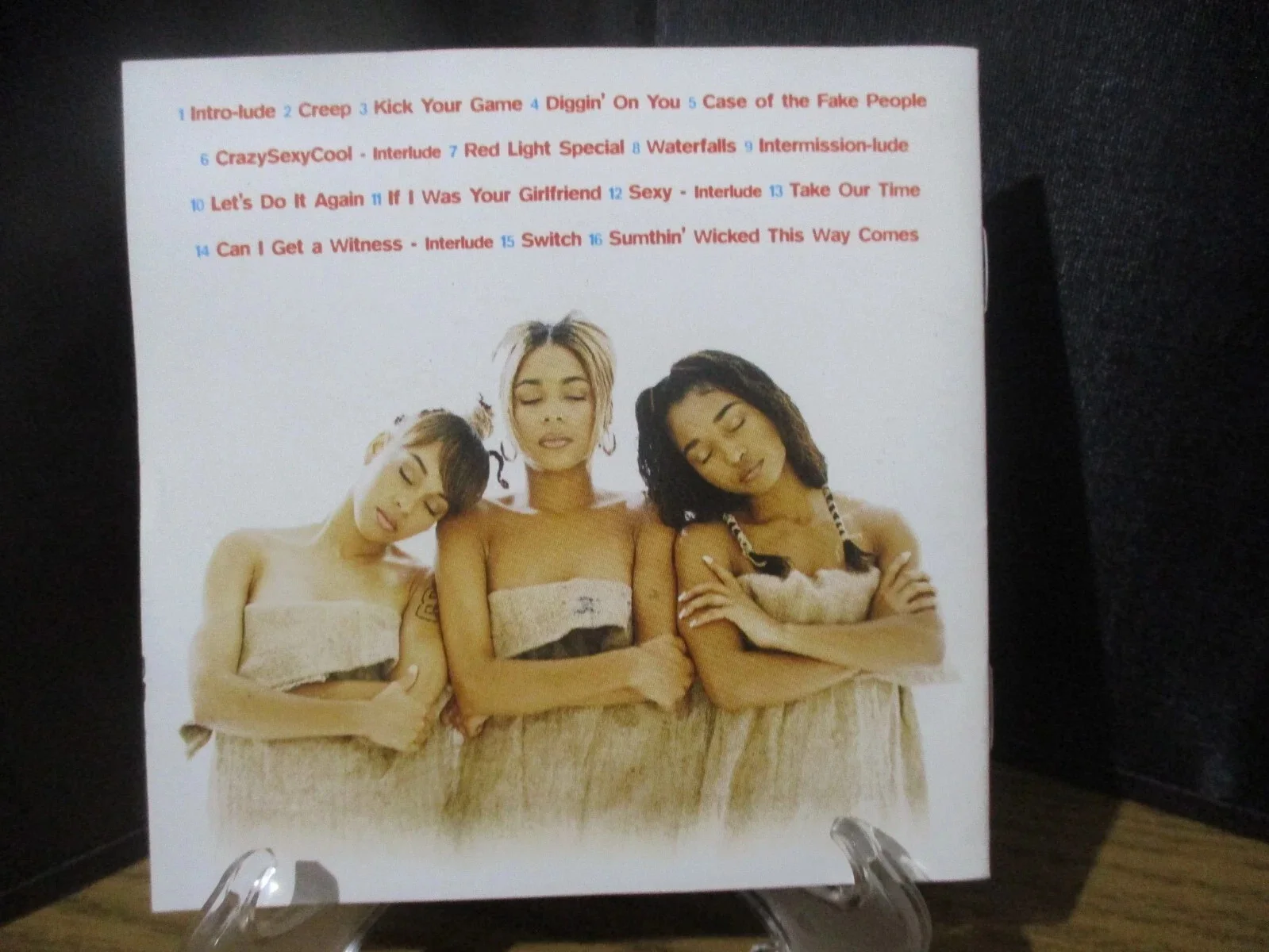 TLC AUTHENTIC SIGNED/AUTOGRAPHED CRAZY SEXY COOL CD--T-BOZ EXACT PROOF PICTURE, изображение 3