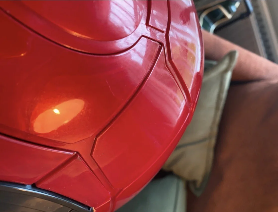 2021 Hasbro Marvel Avengers End Game Iron Spider Full Size Helmet Cos Play, image 3