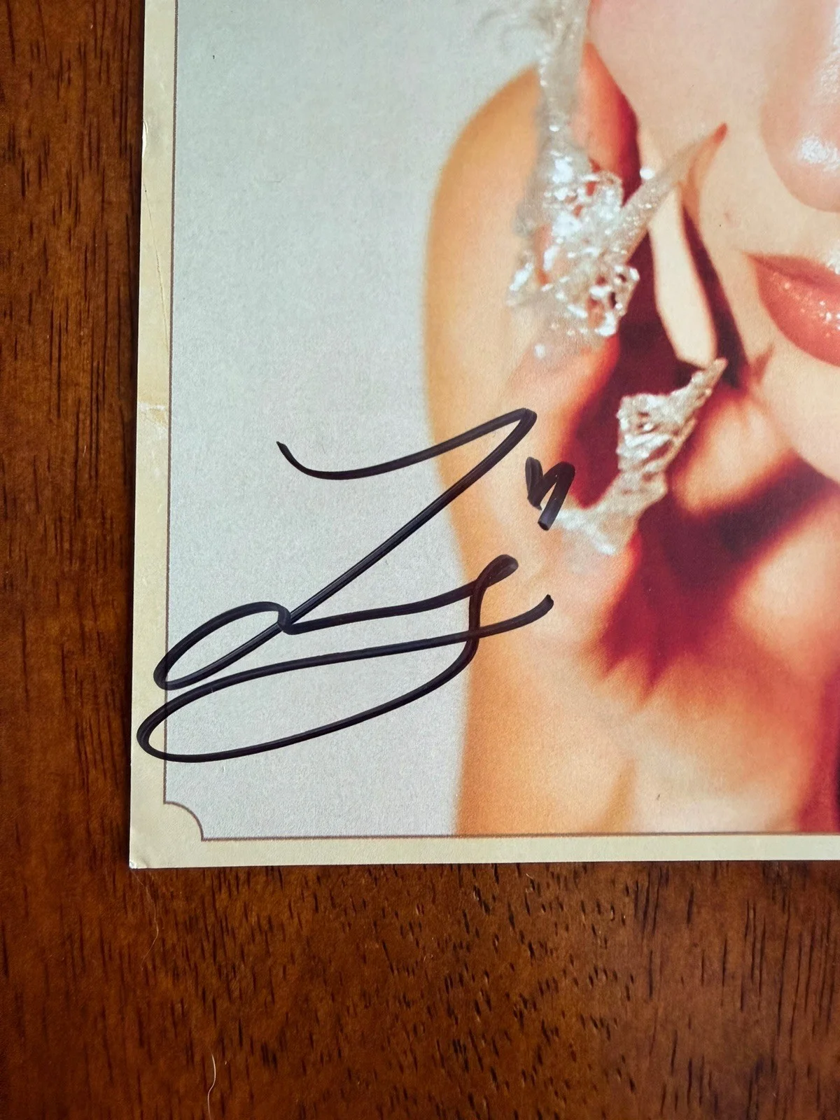 Zara Larsson Hand SIGNED AUTOGRAPHED Venus Insert No CD Midnight Sun, image 2
