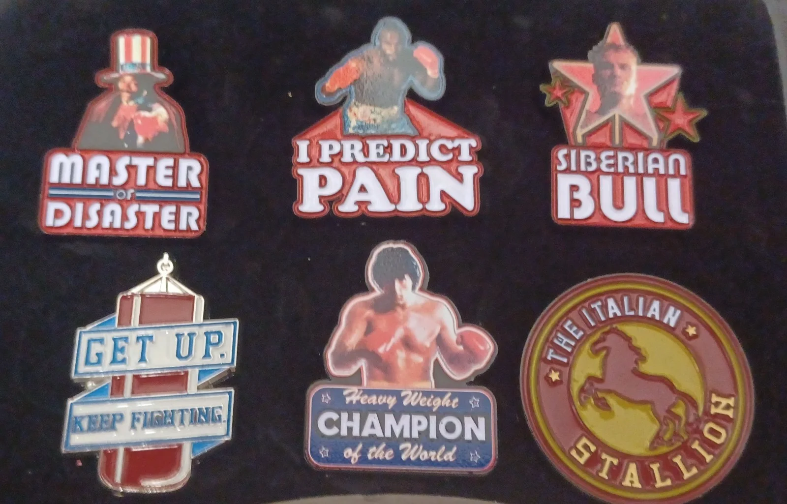 Rocky 45th Anniversary Limited Edition Pin Badge Collection. New., изображение 4
