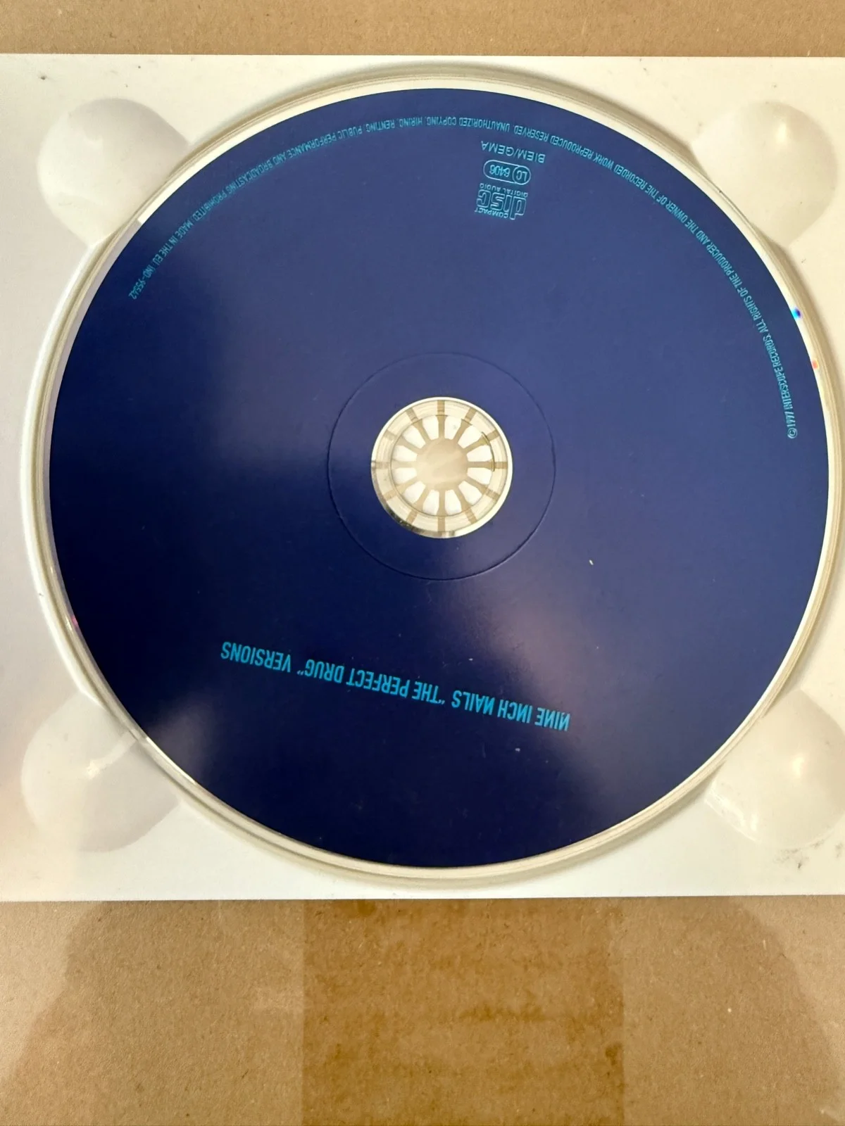Nine Inch Nails : signed Perfect Drug CD digipak autographed ( no vinyl Lp ), изображение 2
