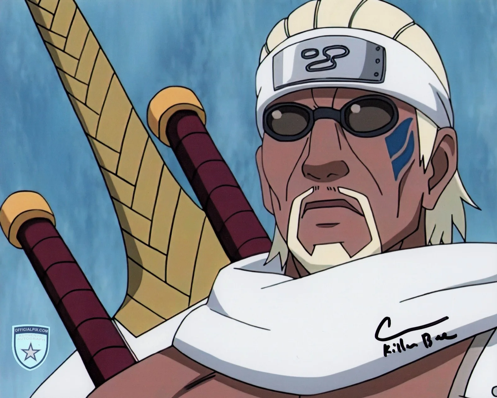 Catero Colbert — Signed Catero Colbert Naruto: Shippuden Killer Bee 8x10 w/ Official Pix COA