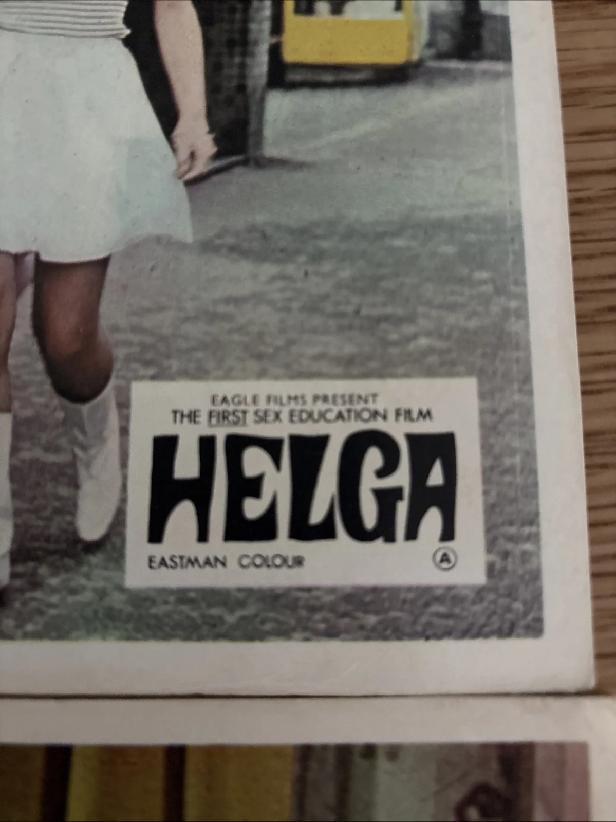 Lobby Card Helga Eagle Films 10 x 8 inches Set of 3 First Education, image 2