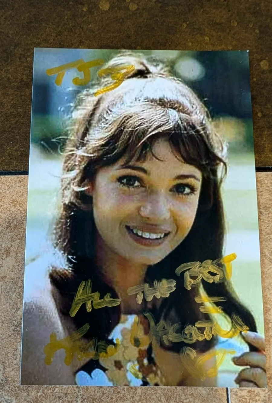 Karen Valentine — Karen Valentine Authentic Hand Signed 4x6 Photo Famous Hollywood Actress