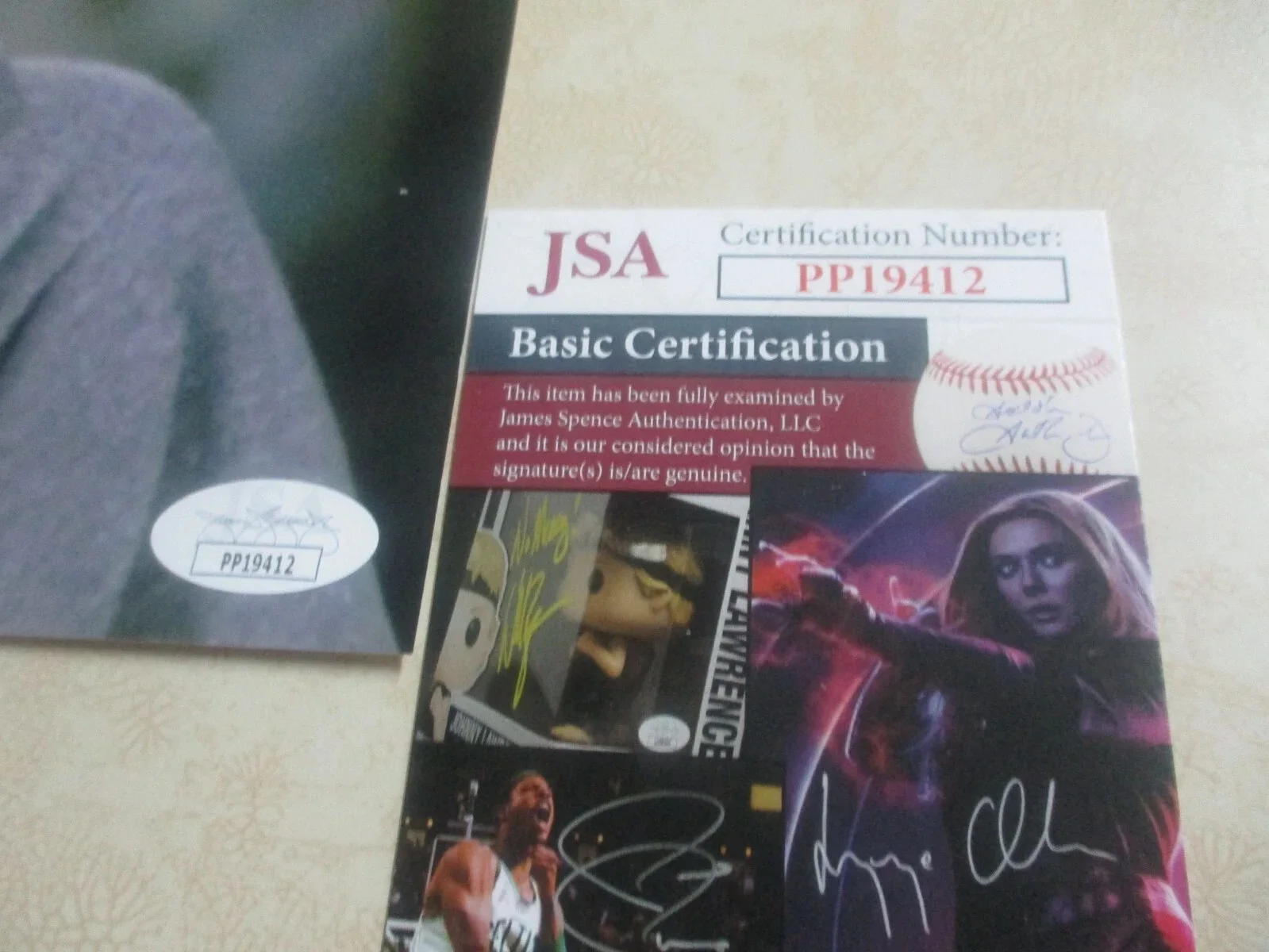 RALPH MACCHIO — RALPH MACCHIO THE KARATE KID SIGNED/AUTOGRAPHED 8X10 PHOTO--JSA CERT, image 3