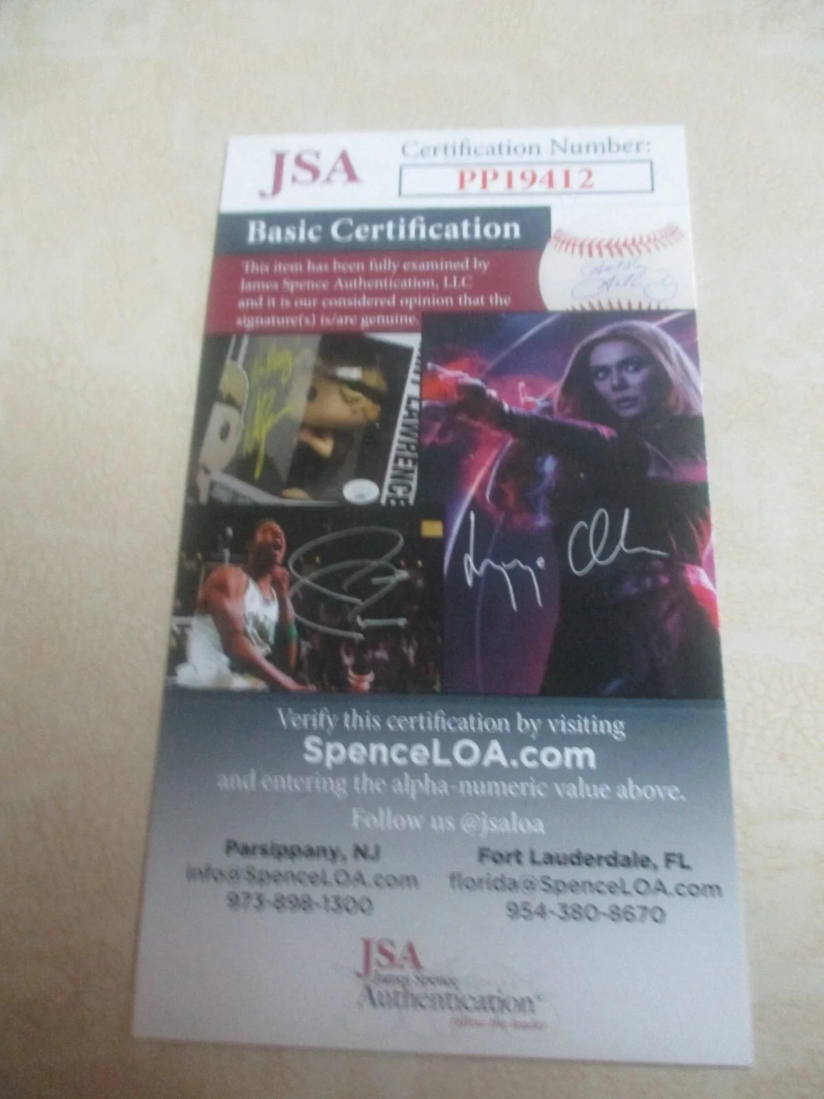 RALPH MACCHIO — RALPH MACCHIO THE KARATE KID SIGNED/AUTOGRAPHED 8X10 PHOTO--JSA CERT, image 4