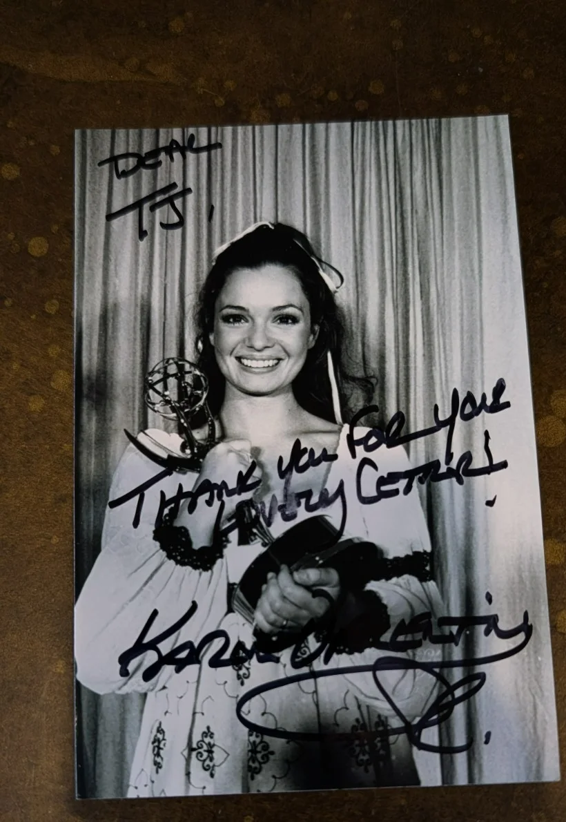 Karen Valentine — Karen Valentine Authentic Hand Signed 4x6 Photo Famous Hollywood Actress