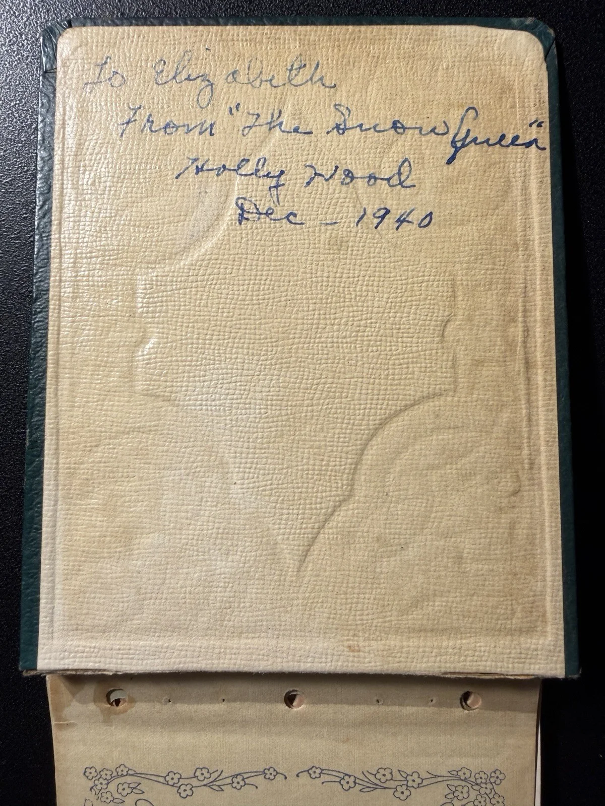 Frank Capra, Phil Harris, Curly Twiford — 1940 autograph book: Frank Capra, Phil Harris (Baloo), Curly Twiford and more!, image 2