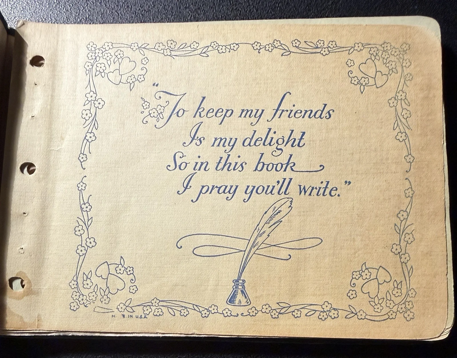 Frank Capra, Phil Harris, Curly Twiford — 1940 autograph book: Frank Capra, Phil Harris (Baloo), Curly Twiford and more!, image 3