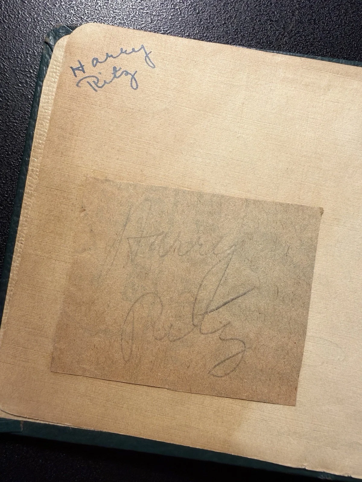 Frank Capra, Phil Harris, Curly Twiford — 1940 autograph book: Frank Capra, Phil Harris (Baloo), Curly Twiford and more!, image 4