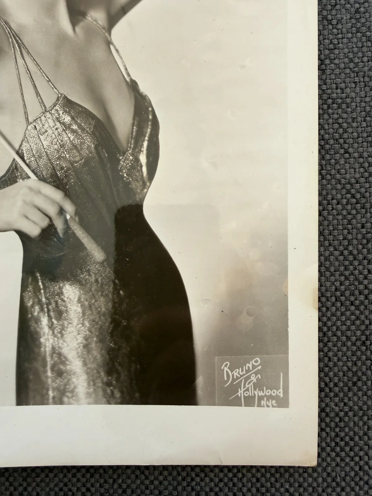 Ina Ray Hutton jazz singer bandleader signed Bruno of Hollywood photo, изображение 2