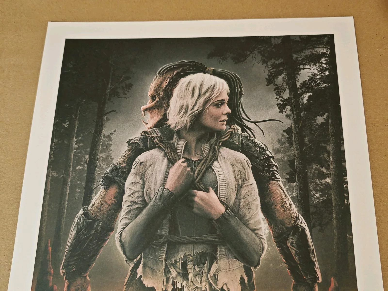 Matt Ferguson - Predator Badlands - Signed A3 Print, image 2