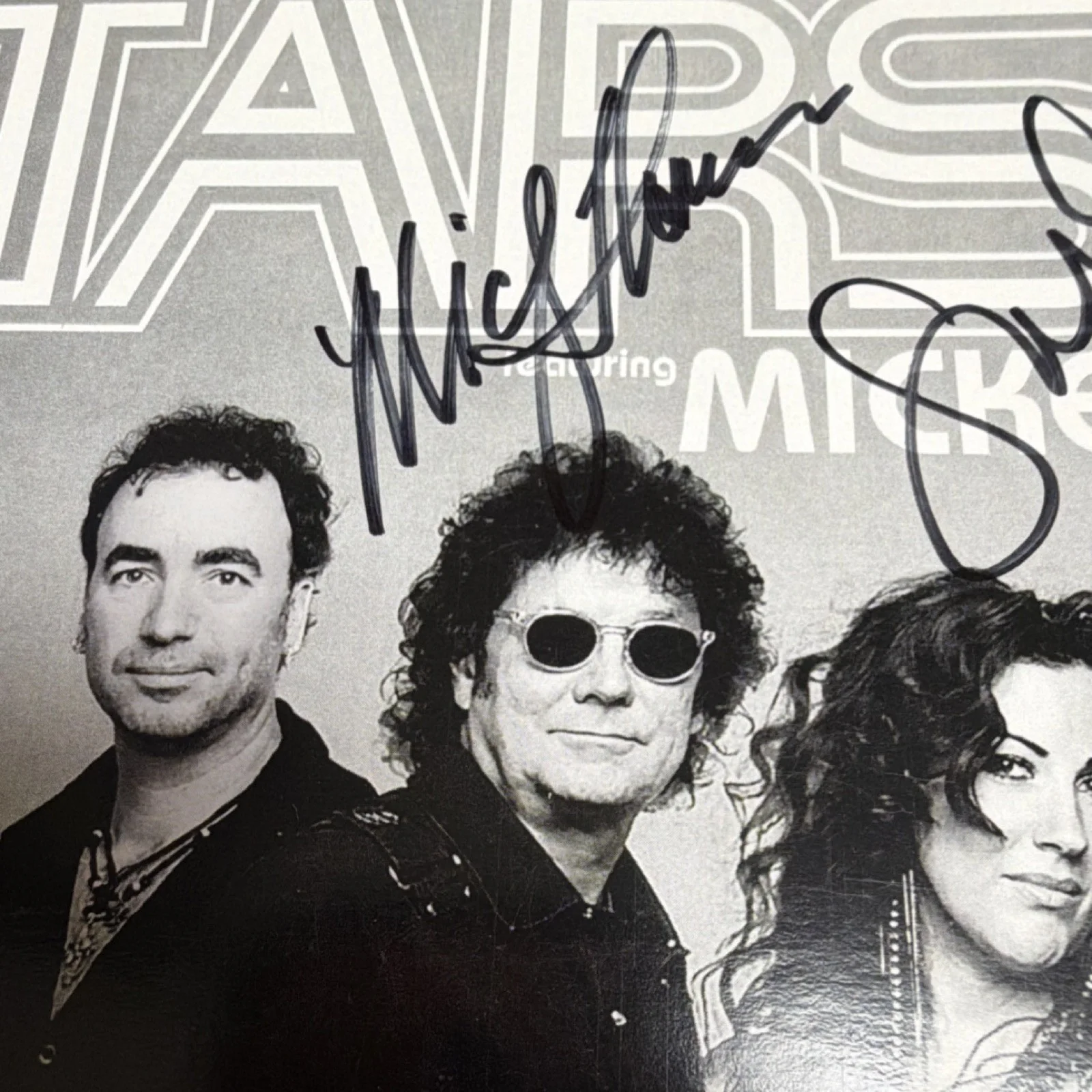 Starship featuring Mickey Thomas Original Autographed Band Photo, image 4