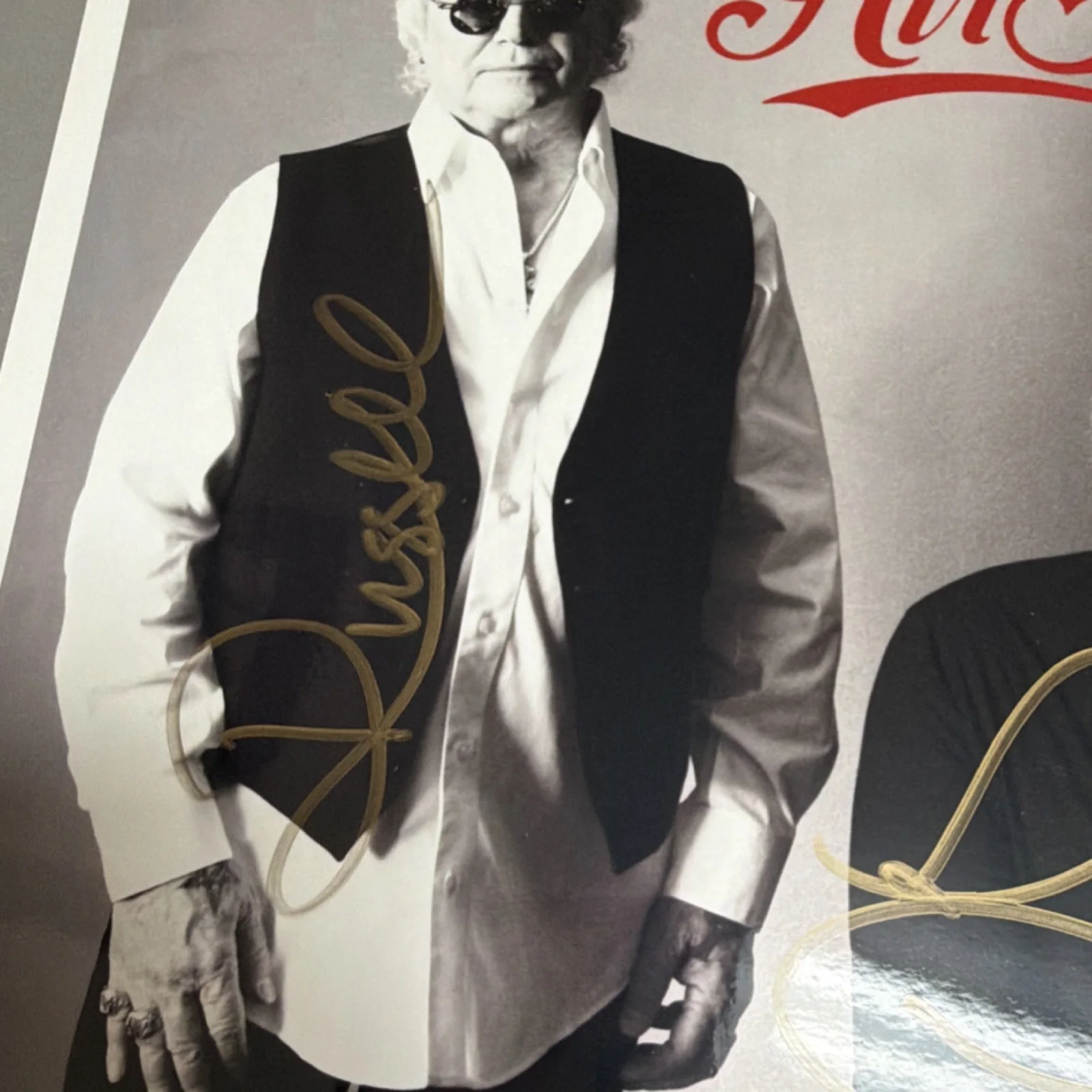 Air Supply Original Autographed Lost In Love VIP Experience Photo, image 2