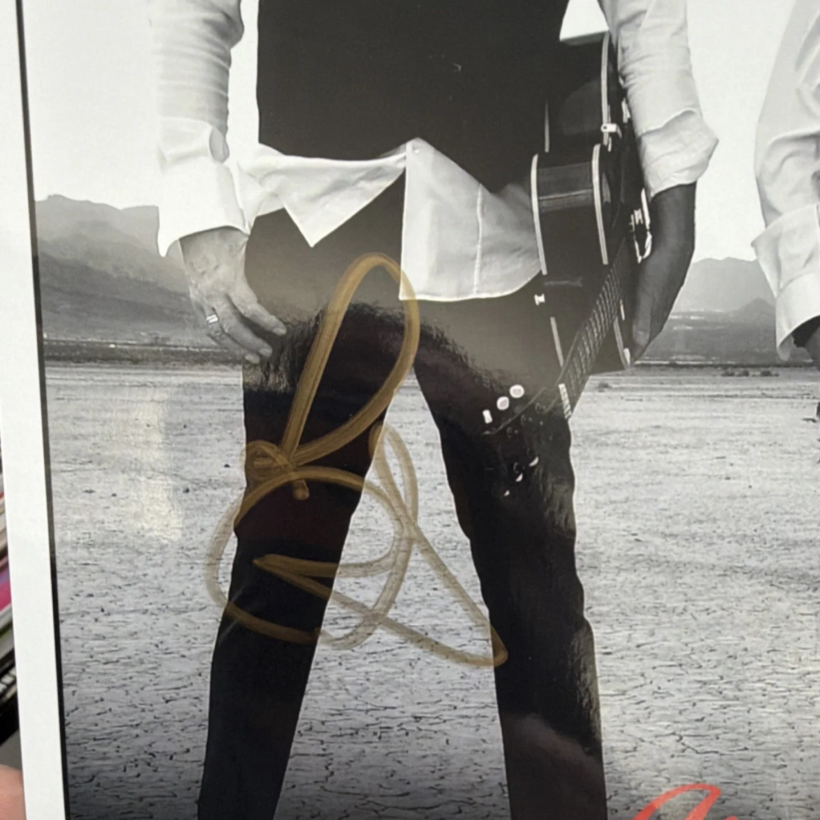 Air Supply Original Autographed Black & White Photograph Signed, изображение 2