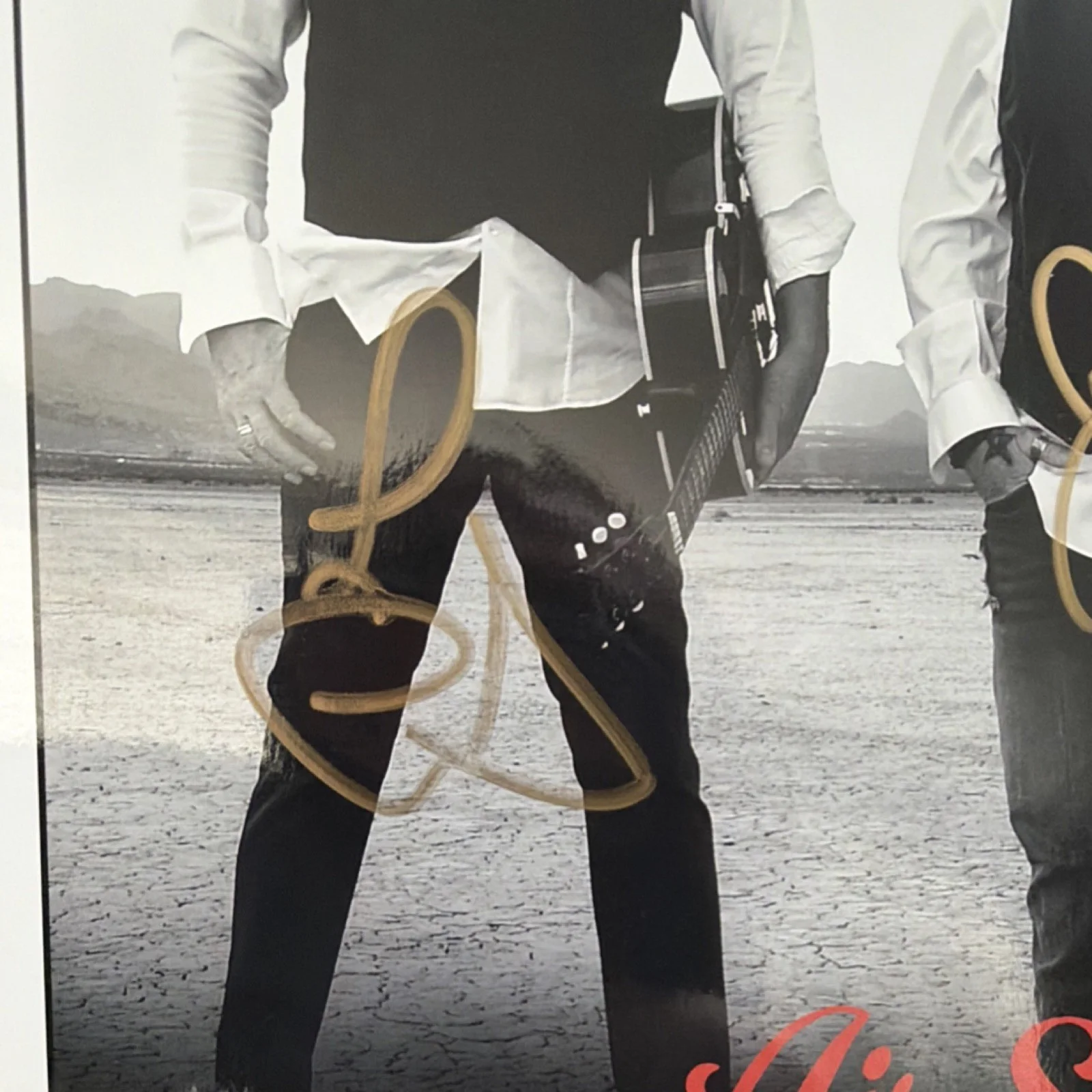 Air Supply Original Autographed Photo Signed by Both Members, image 2