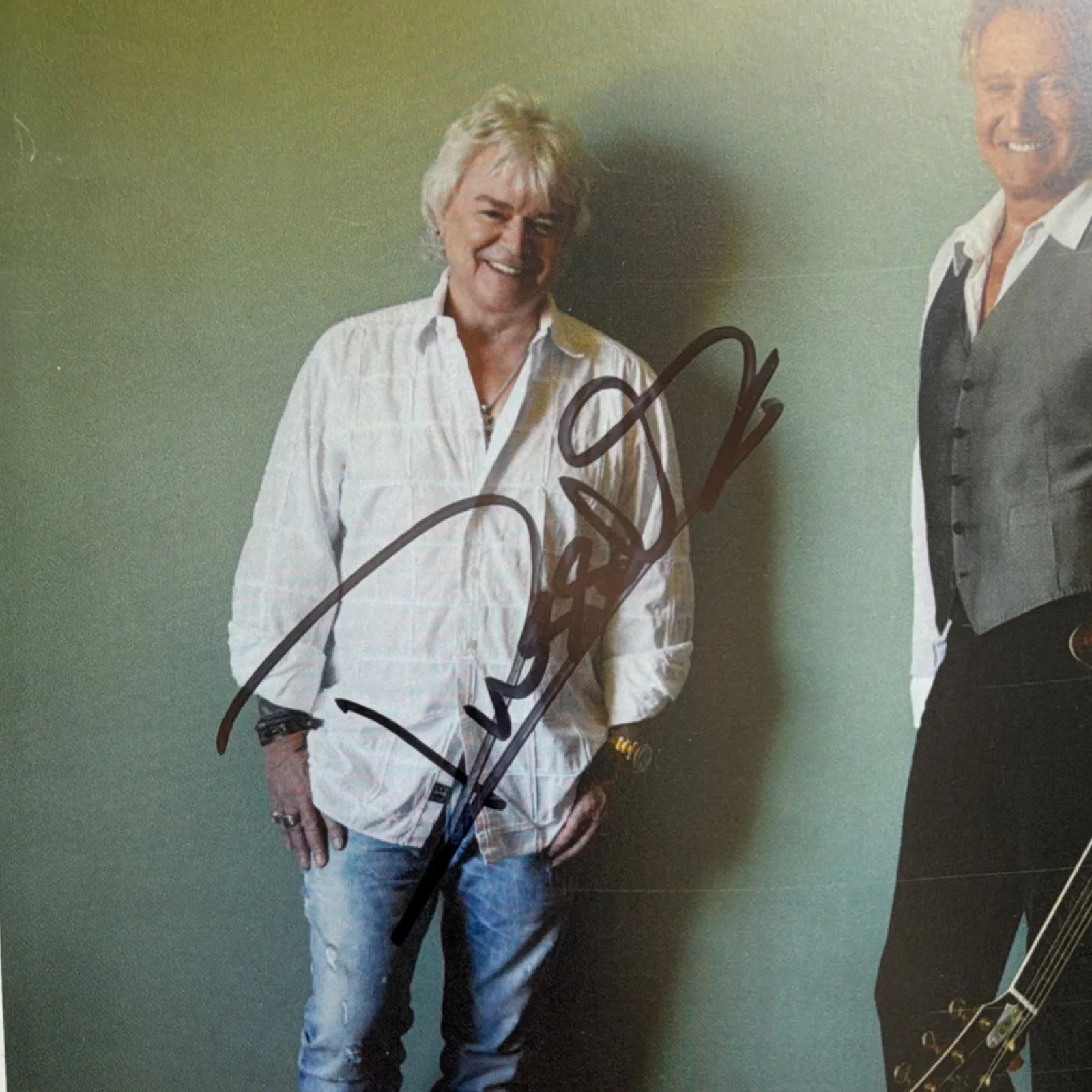 Air Supply Original Autographed Photo Signed by Both Members, image 2