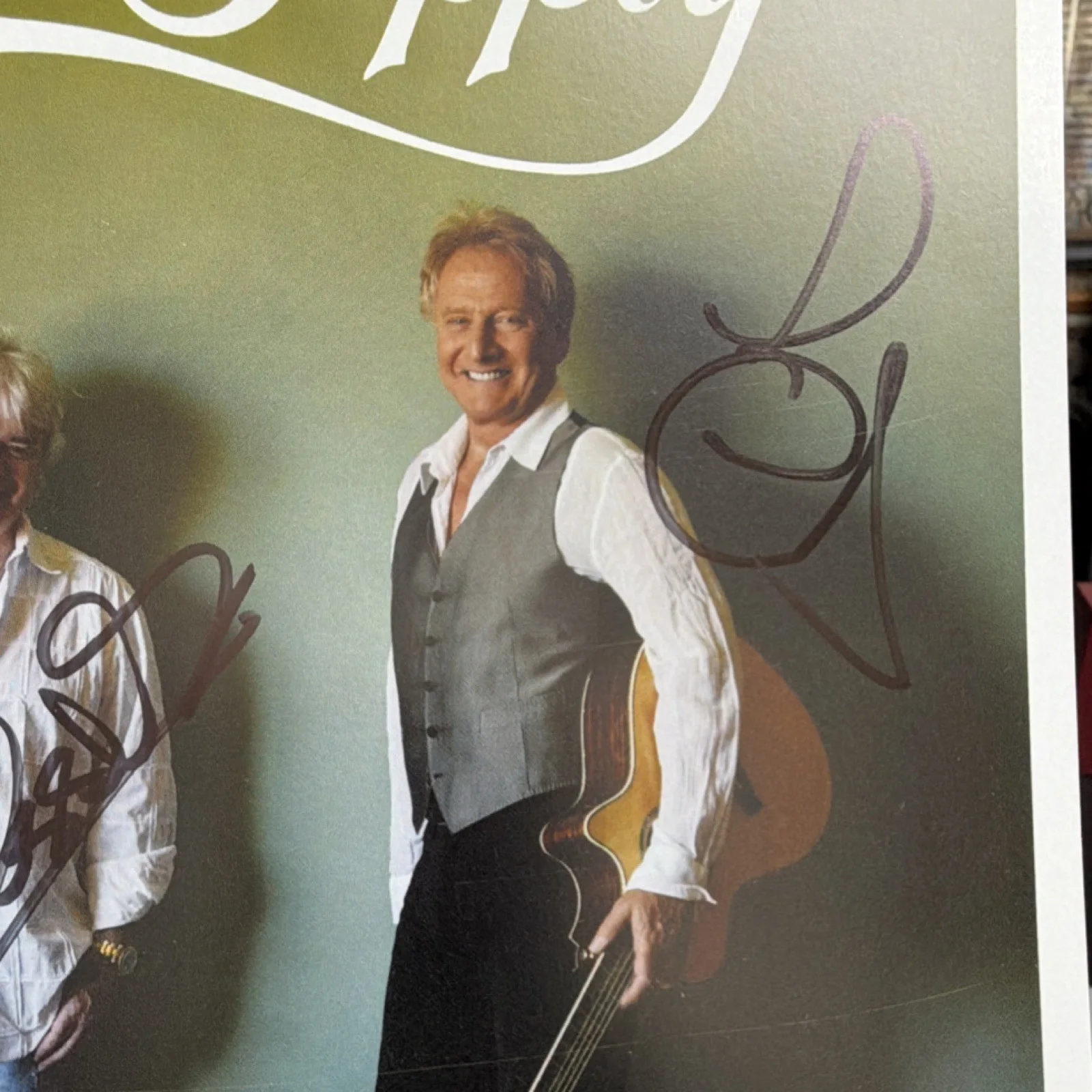 Air Supply Original Autographed Photo Signed by Both Members, image 3