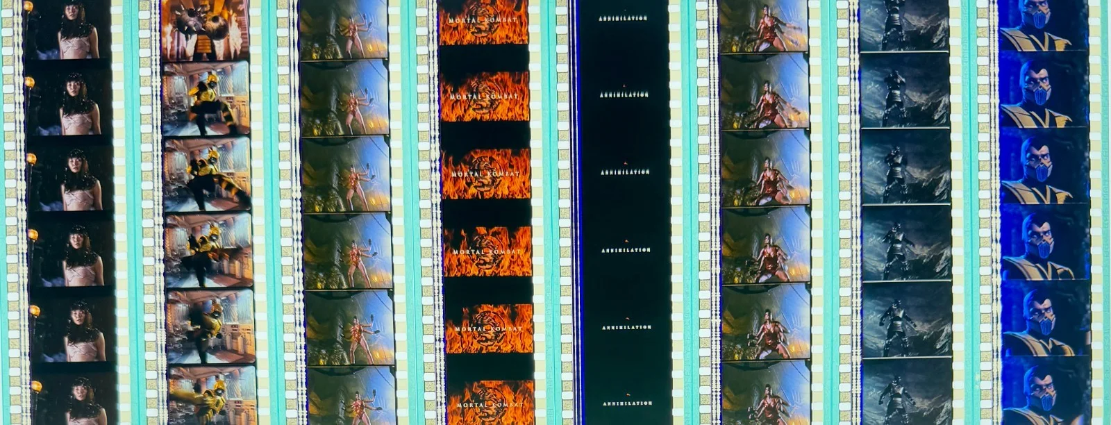 Mortal Kombat: Annihilation (1997) Very Rare Unmounted Genuine 35mm Film Cells, изображение 3