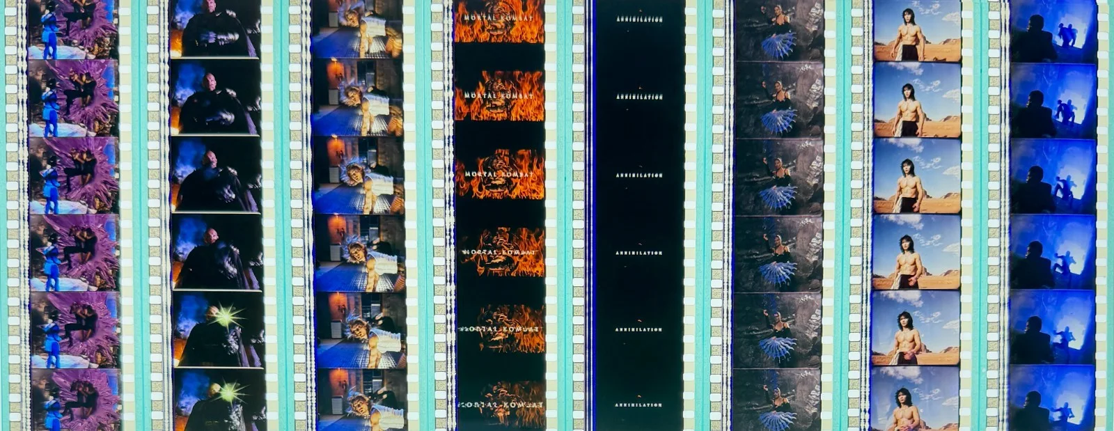 Mortal Kombat: Annihilation (1997) Very Rare Unmounted Genuine 35mm Film Cells, изображение 4