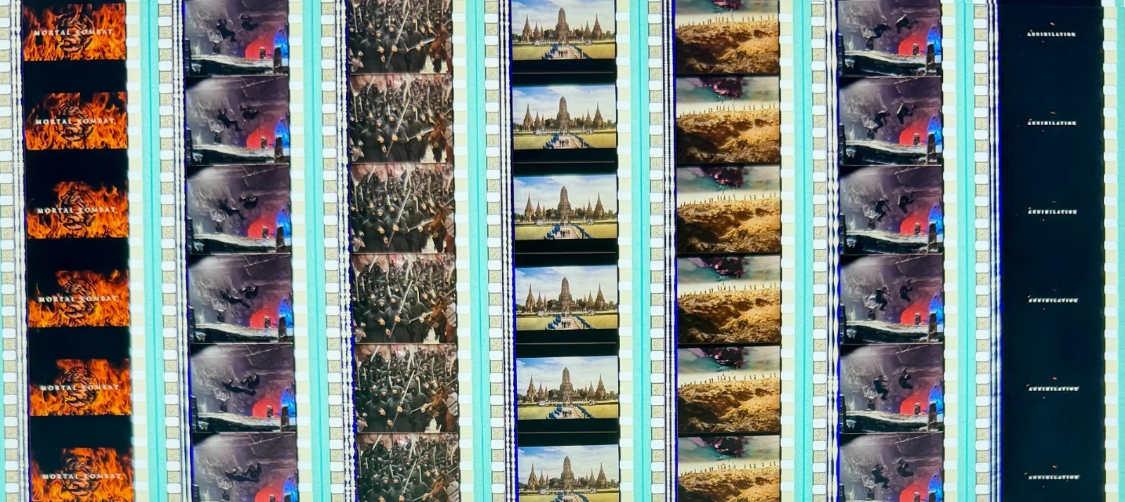 Mortal Kombat: Annihilation (1997) Very Rare Unmounted Genuine 35mm Film Cells, изображение 5