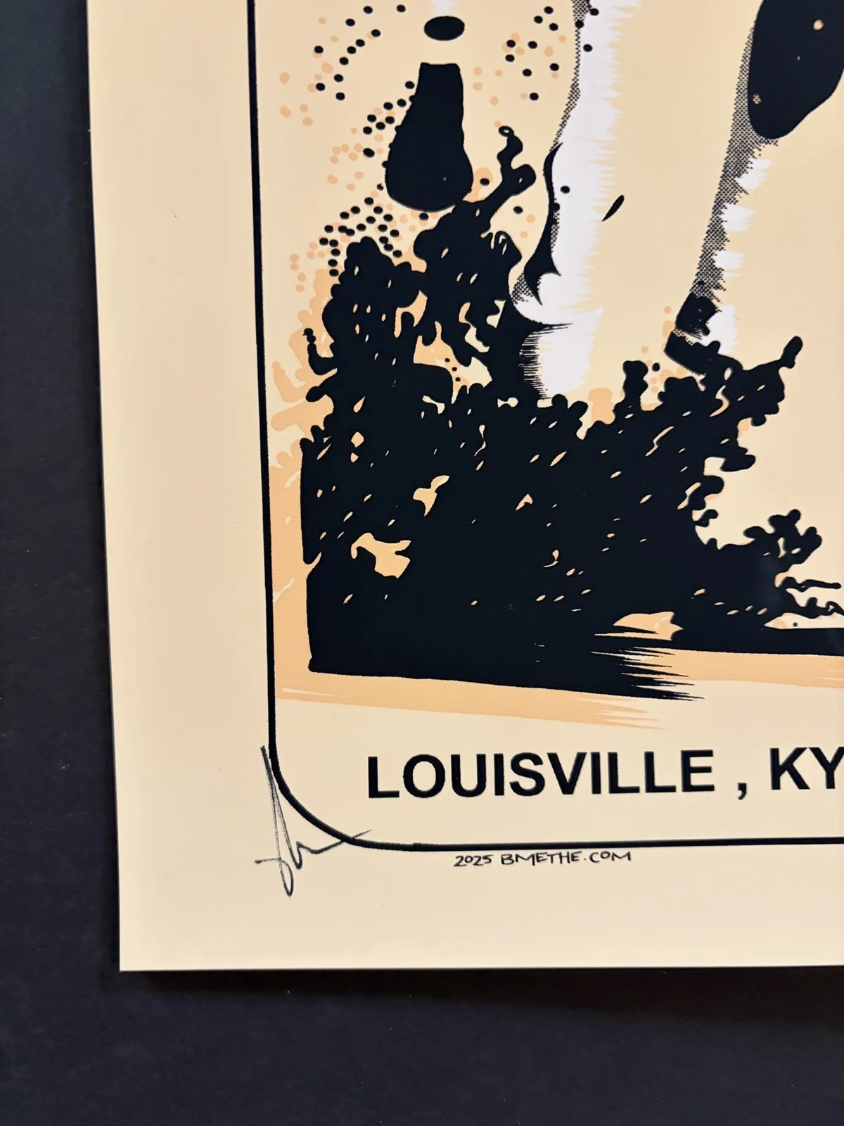 311 Official Concert Poster July 2025 Louisville KY Brian Methe AP Signed, изображение 2