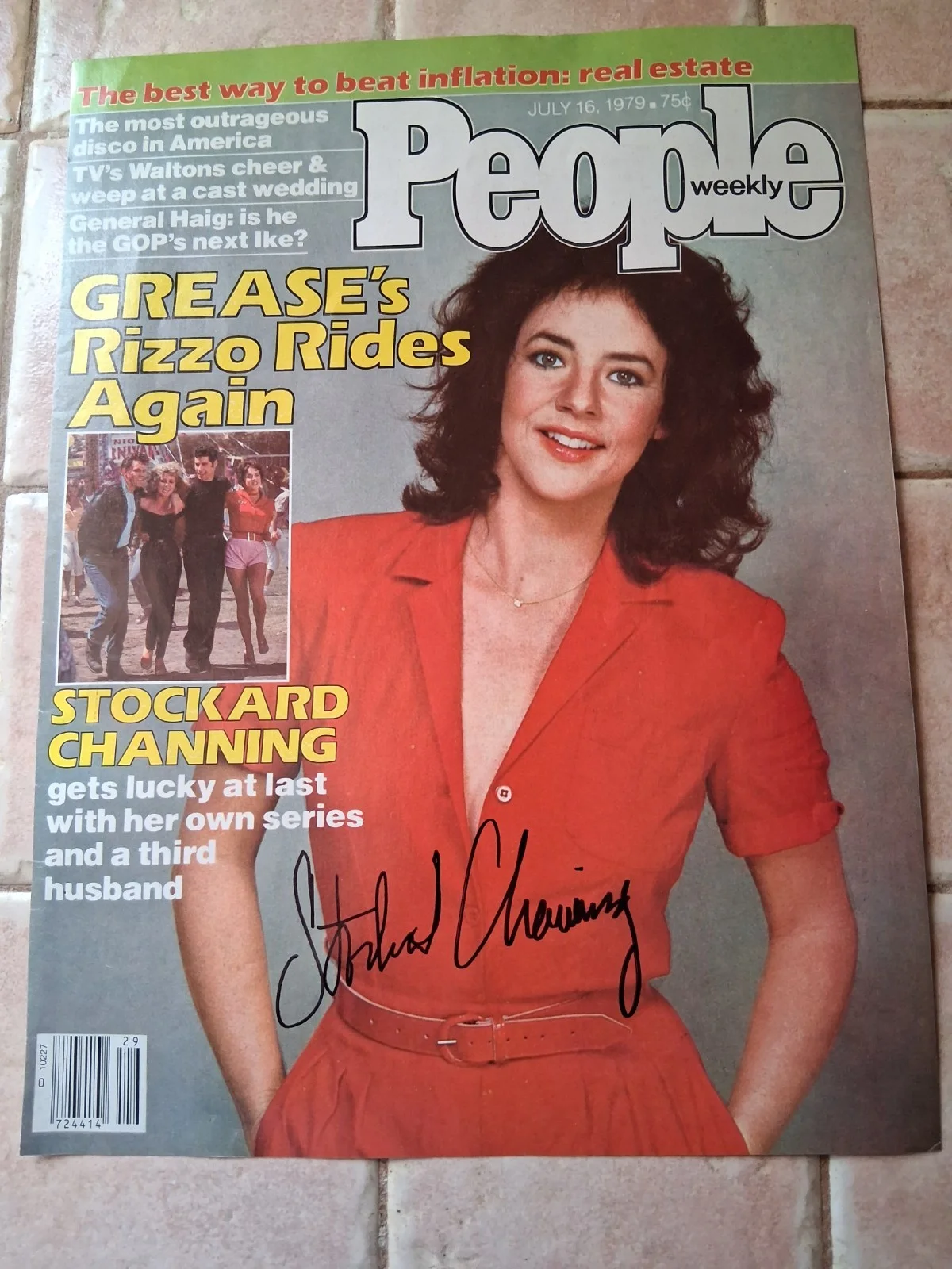 Stockard Channing — Stockard Channing - Autographed Original People Magazine Cover - Grease actress, изображение 3