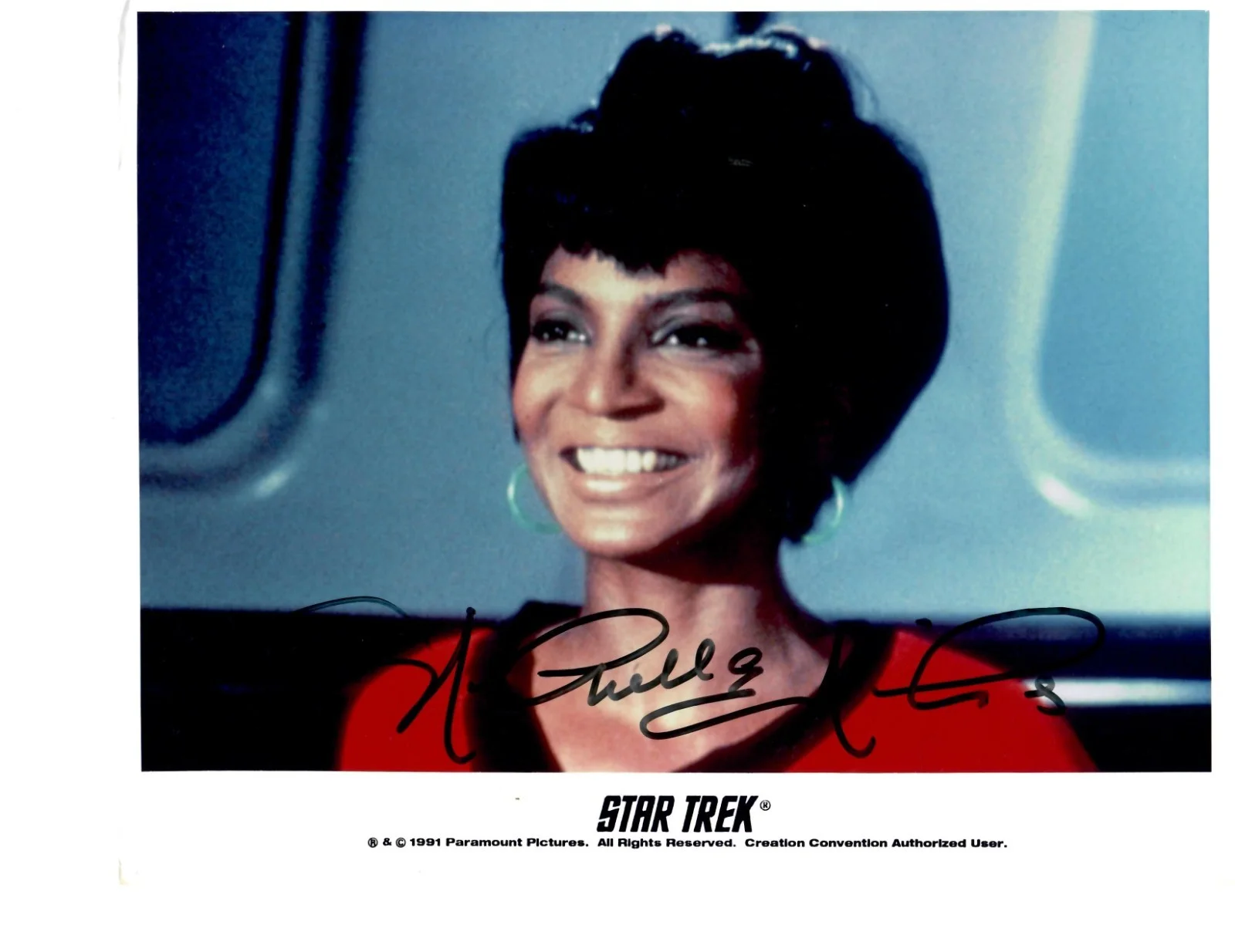 Nichelle Nichols autograph picture - 2 pics, image 2