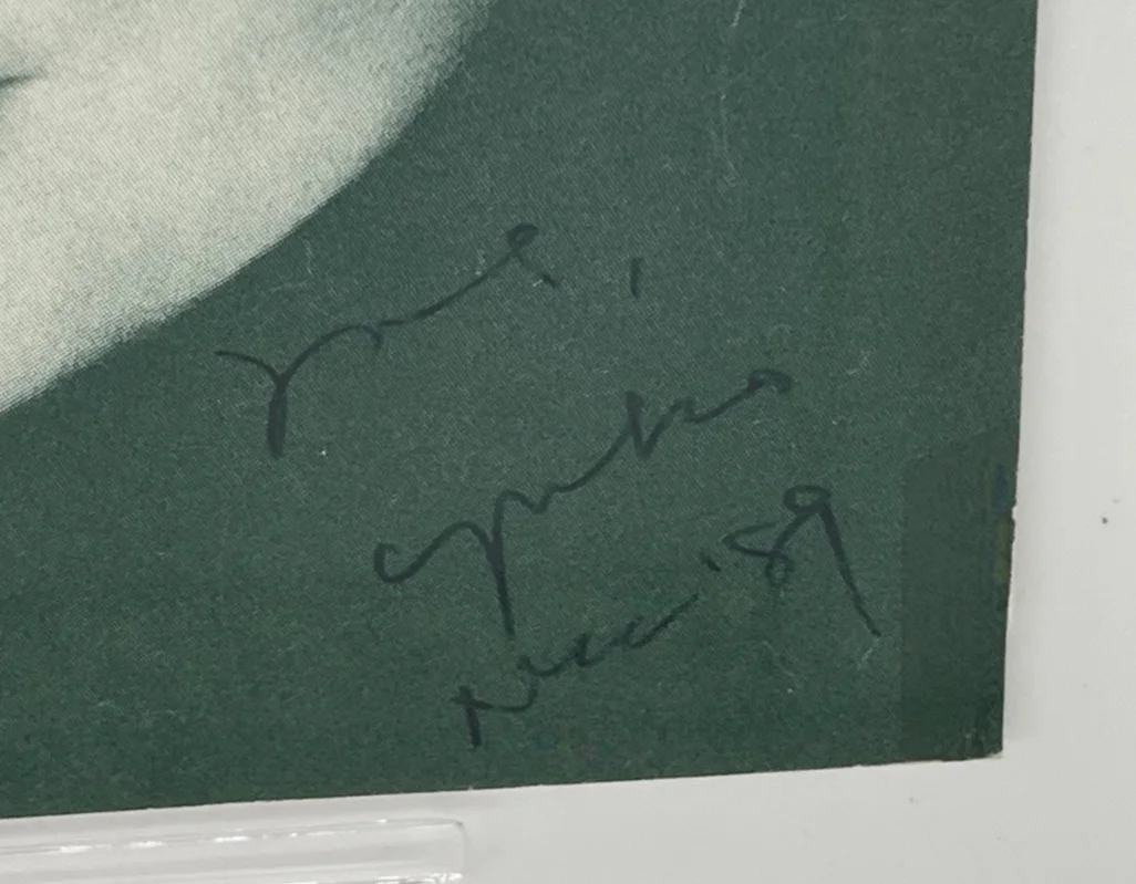 VINTAGE YOKO ONO SIGNED AUTOGRAPHED 5X7 PHOTO BEATLES JOHN LENNON PSA SLAB COA, изображение 2
