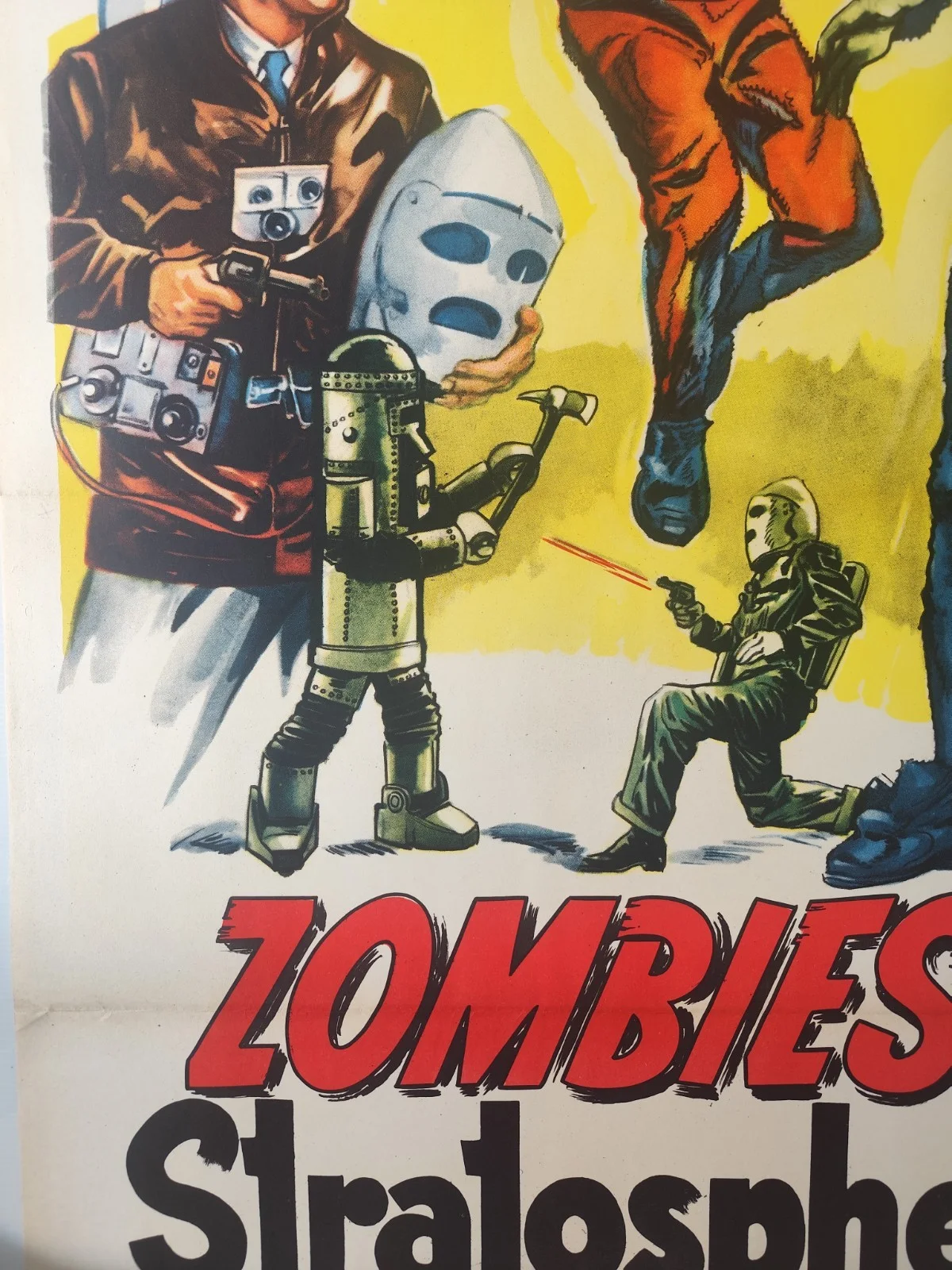 🎯 Zombies of the Stratosphere 1952 One Sheet – Original Republic Sci‑Fi Poster, image 3