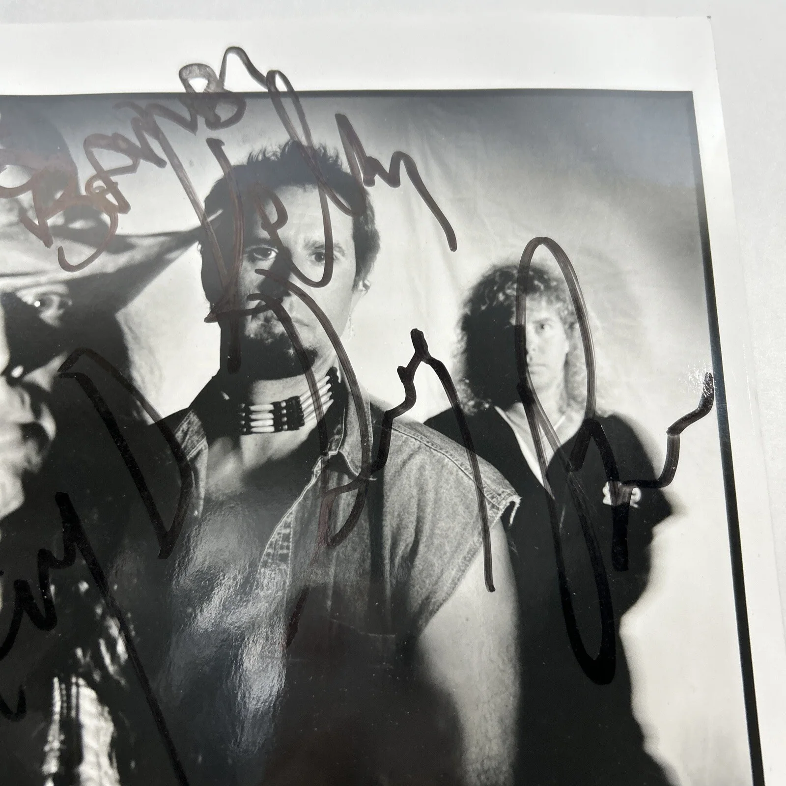 Night Ranger Band Stiletto Management Drive En AUTOGRAPH SIGNED 10X8 PRESS PHOTO, изображение 3