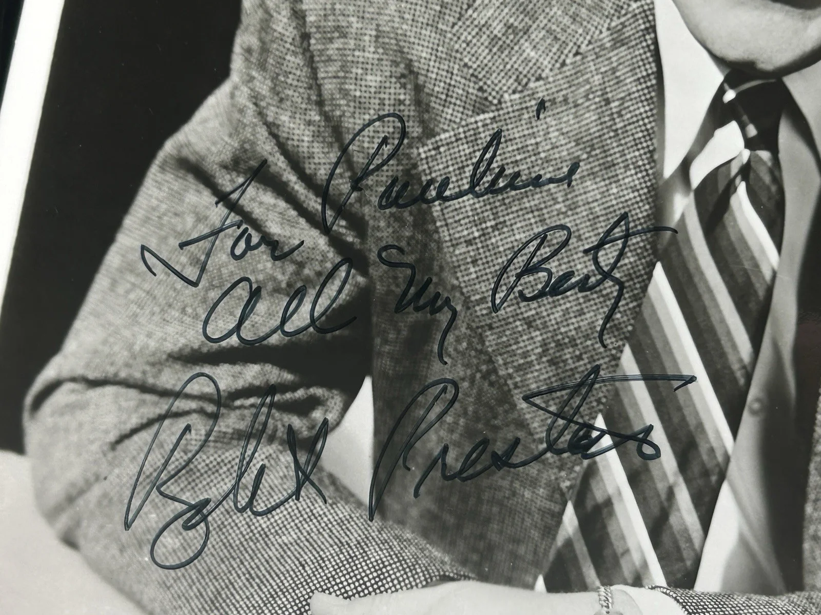 Robert Preston — ROBERT PRESTON HAND SIGNED 8x10 PHOTO Original Autograph JSA COA The Music Man, изображение 3