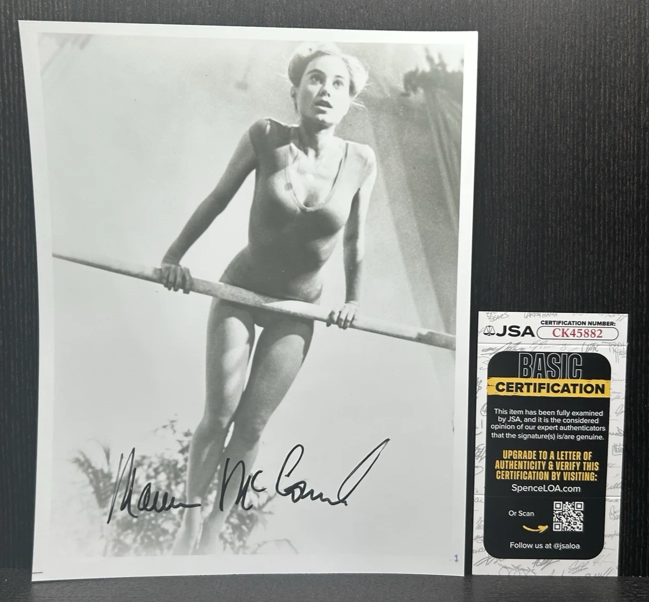 Maureen McCormick — MAUREEN McCORMICK HAND SIGNED 8x10 PHOTO Original Autograph JSA COA Brady Bunch, изображение 2