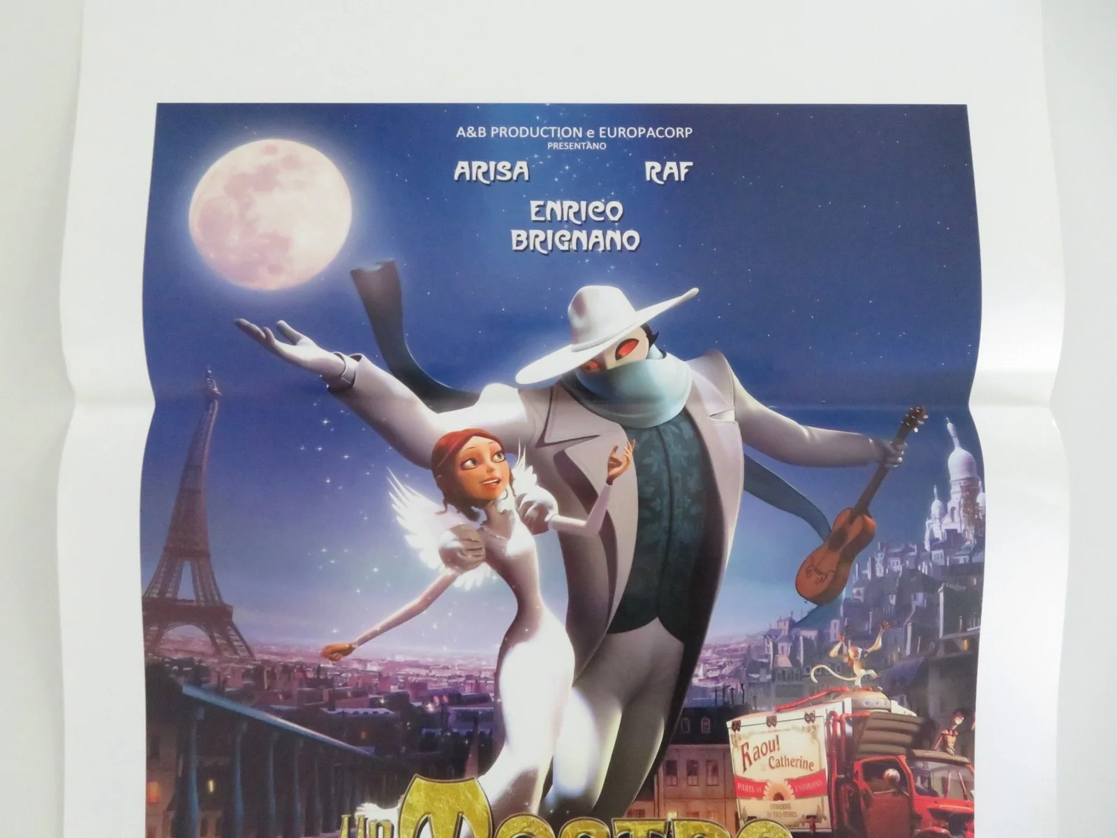 A Monster in Paris Italian Locandina Poster Matthieu Chedid Vanessa Paradis 2011, image 3