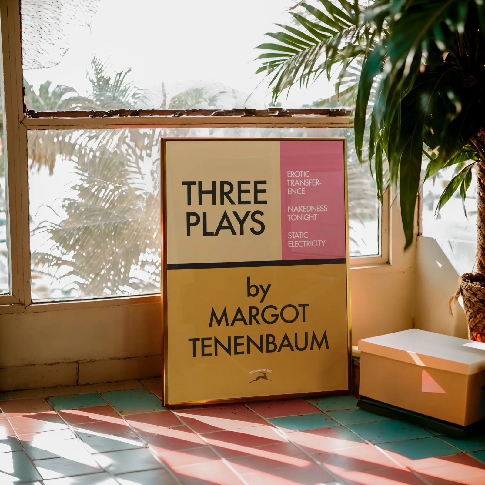 The Royal Tenenbaums Poster | Three Plays by Margot | Wes Anderson Art Print |, изображение 3