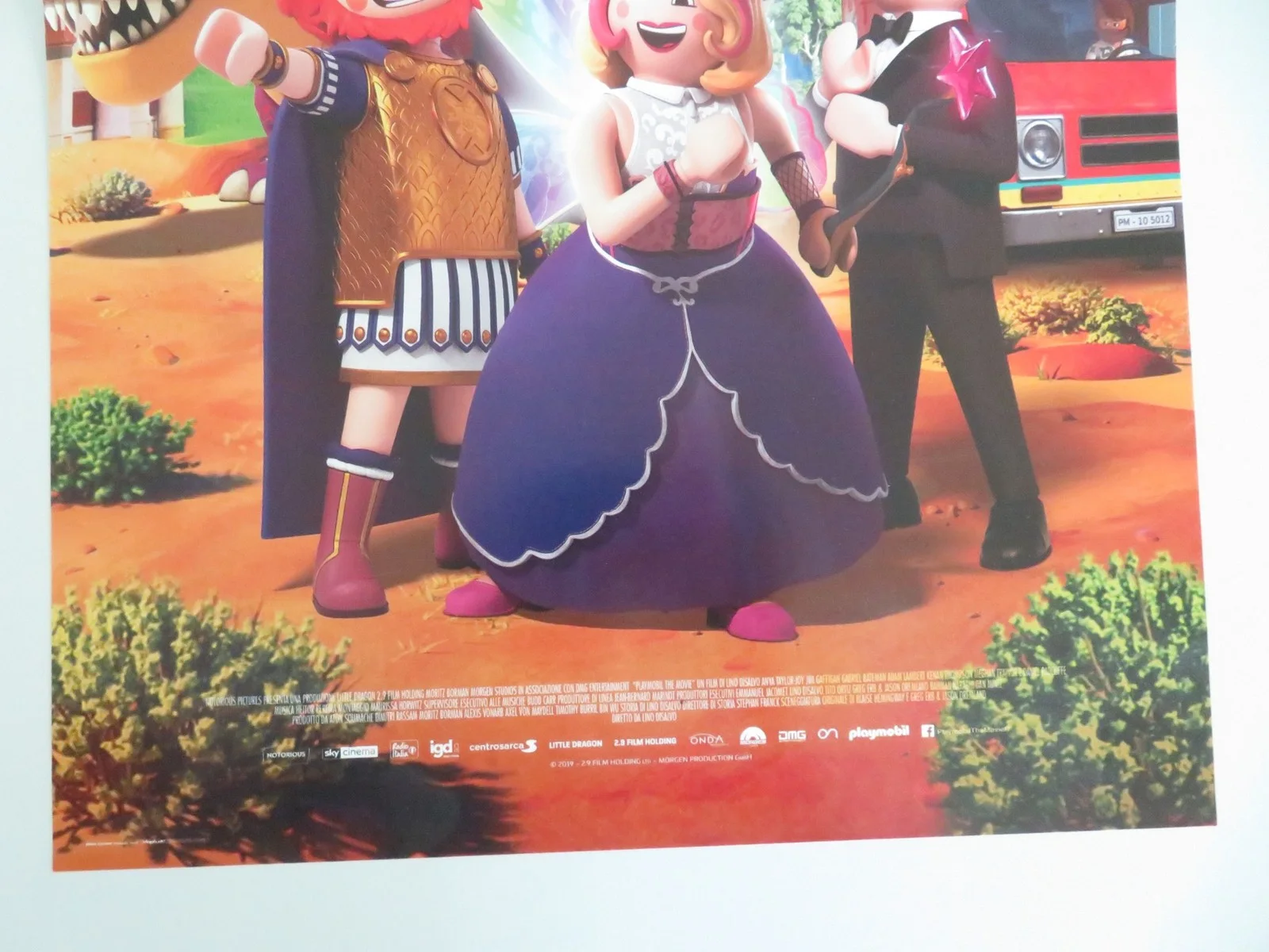 Playmobil: The Movie Italian Locandina Poster Anya Taylor-Joy Jim Gaffigan 2019, изображение 4