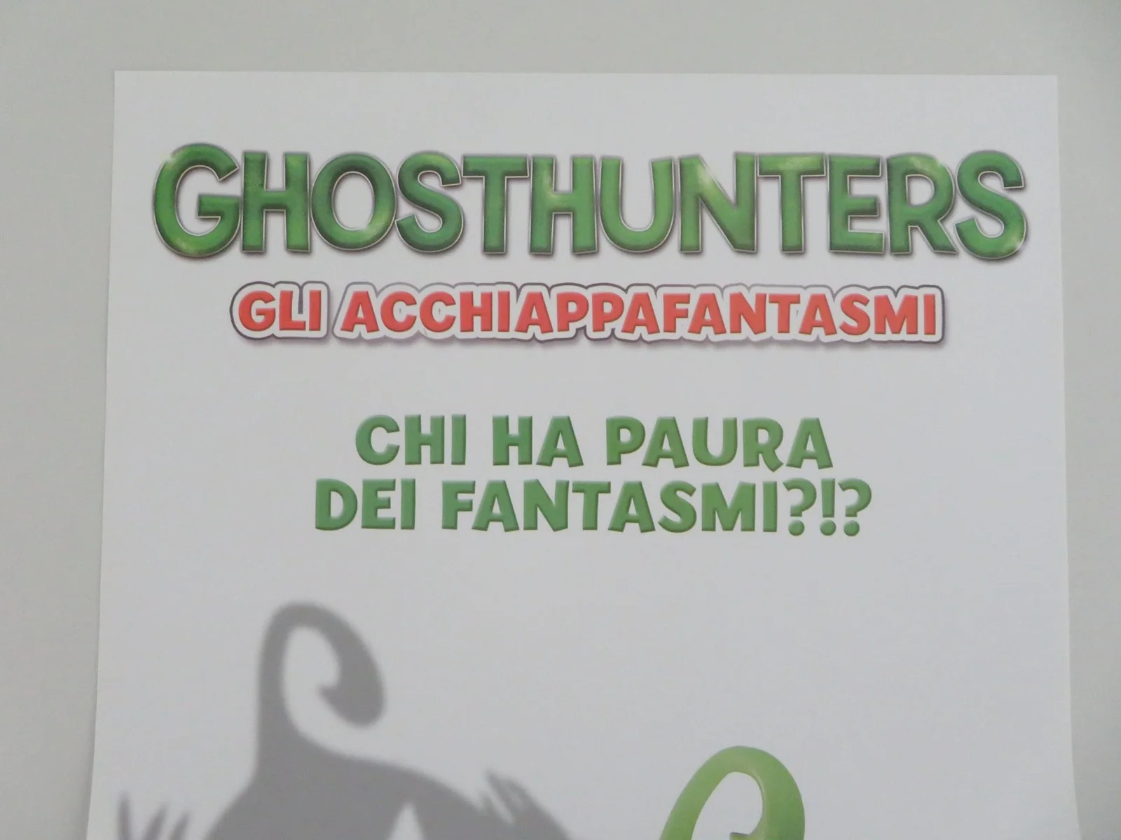 Ghosthunters: On Icy Trails Italian Locandina Poster Engelke Milo Parker 2015, image 2