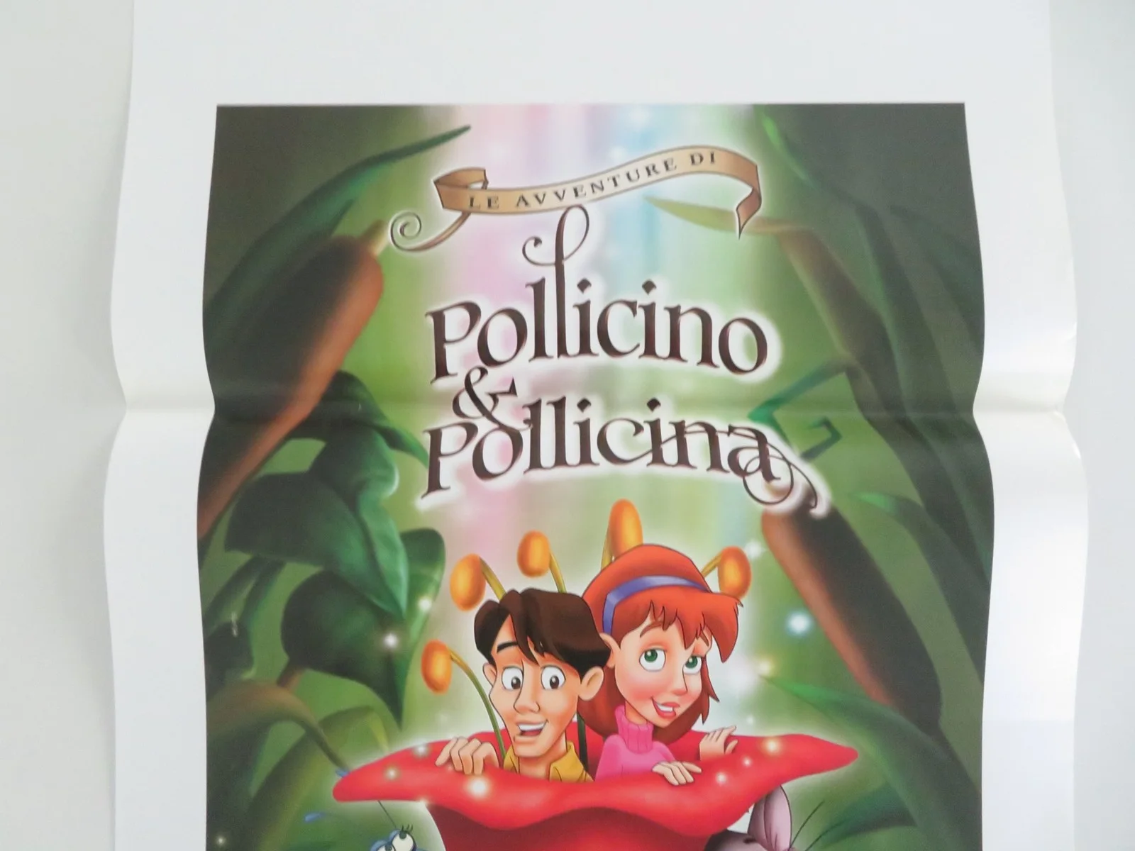 The Adventures of Tom Thumb & Thumbelina Italian Locandina Poster Wood 2002, изображение 3