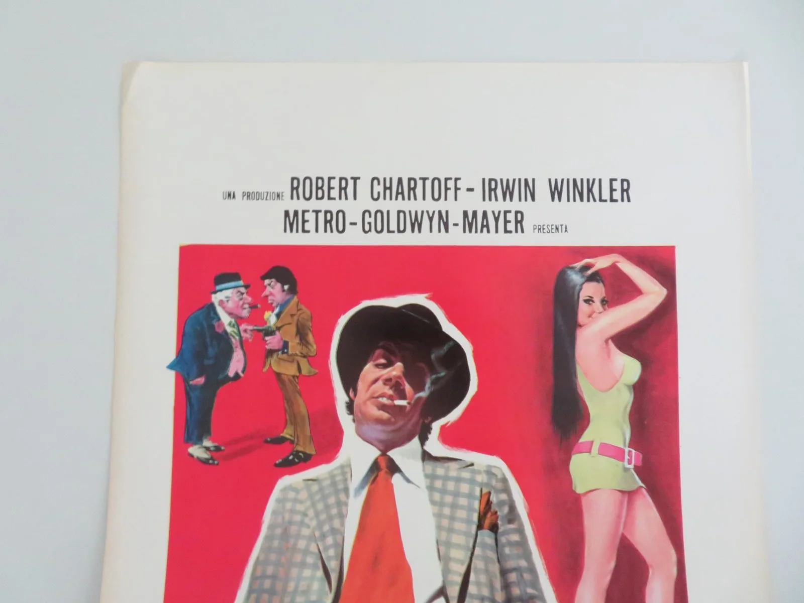 The Gang That Couldn't Shoot Straight Italian Locandina Poster Jerry Orbach 1972, изображение 2