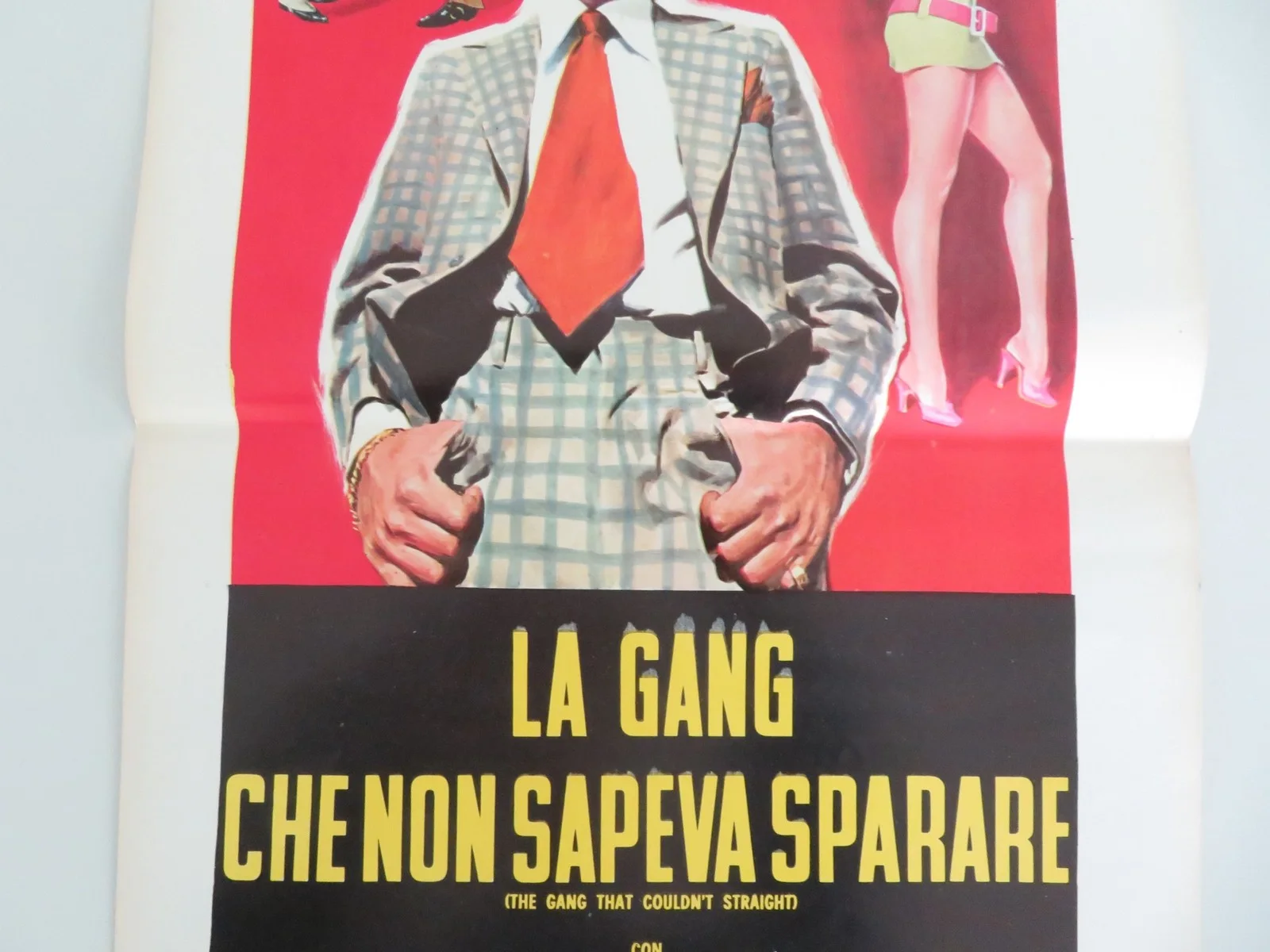 The Gang That Couldn't Shoot Straight Italian Locandina Poster Jerry Orbach 1972, изображение 3